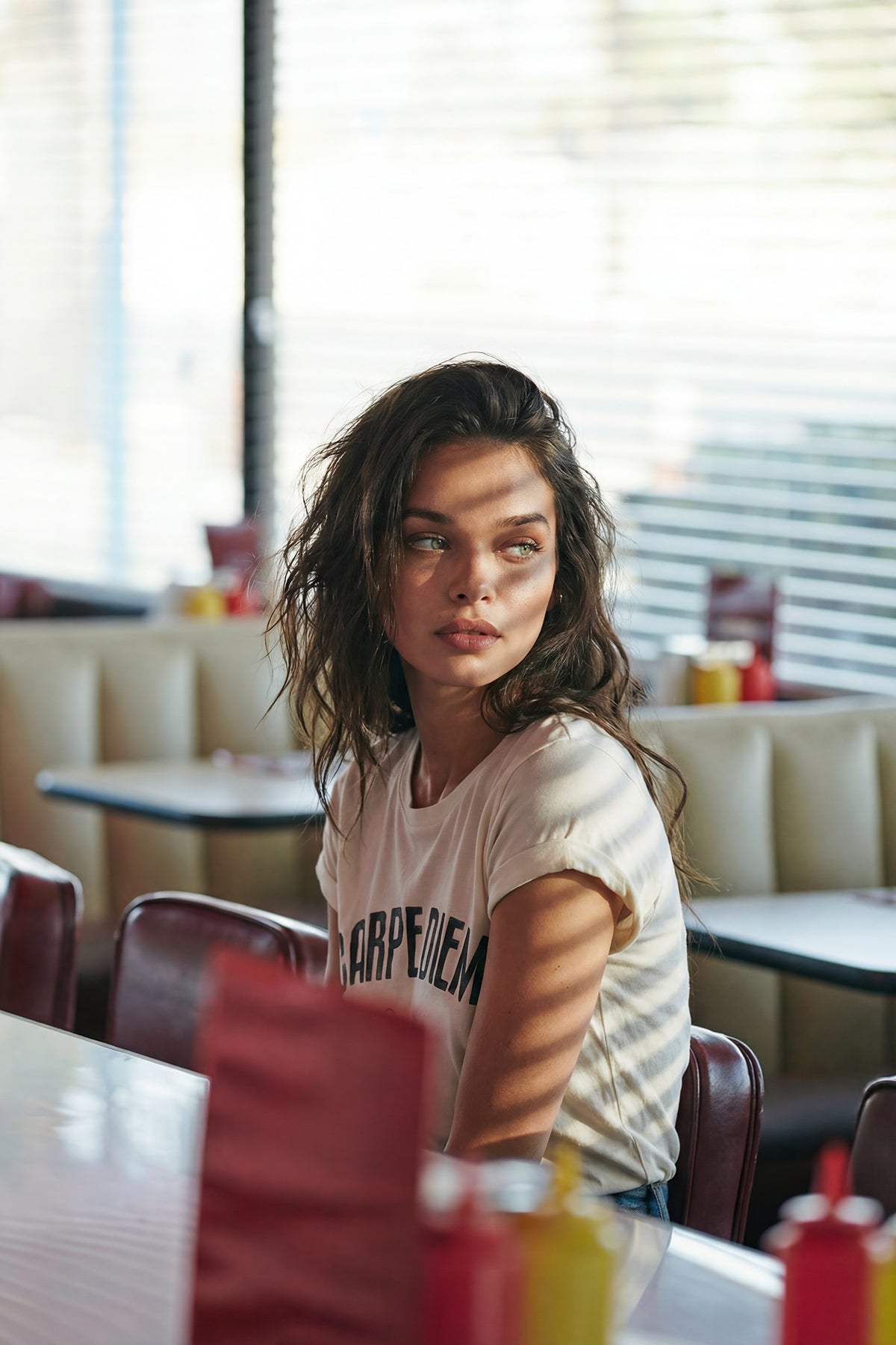 Eden Ashram Carpe Diem Premium Rolled Sleeve T-Shirt