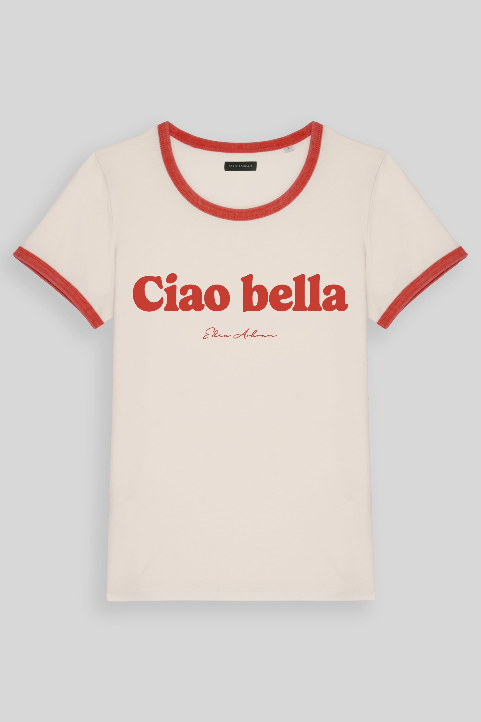 Ciao Bella Premium Organic Ringer T-Shirt