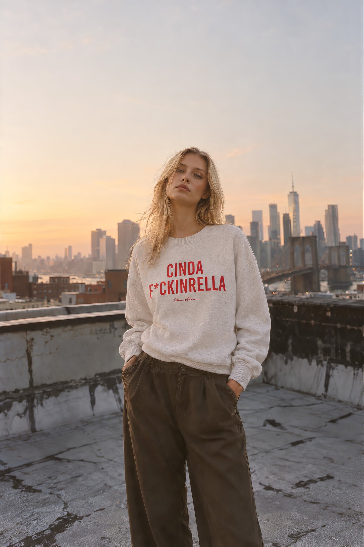Cindaf*ckinrella Women's Premium Organic Sweatshirt