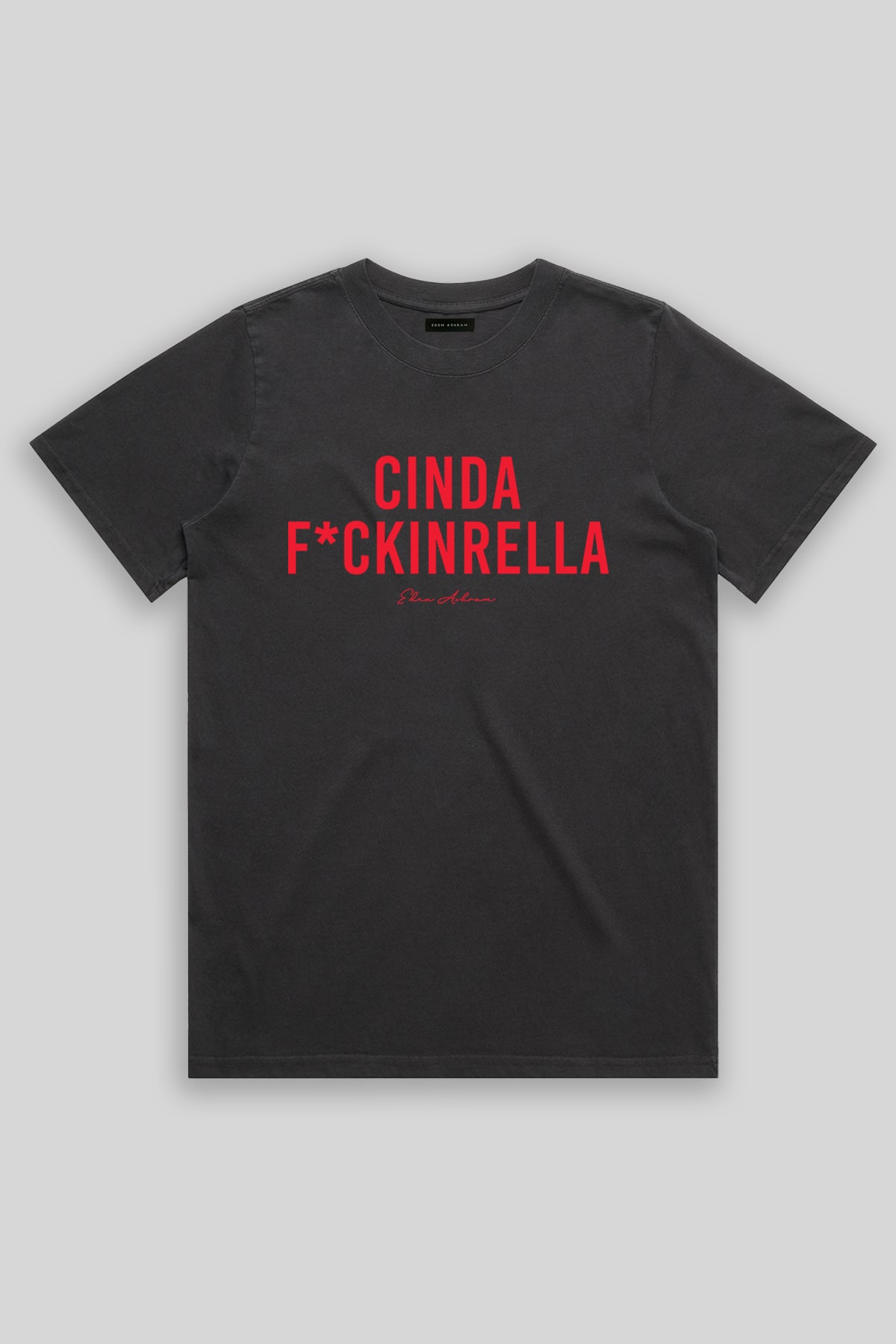 Cindaf*ckinrella Heavy Faded Rocker T-Shirt