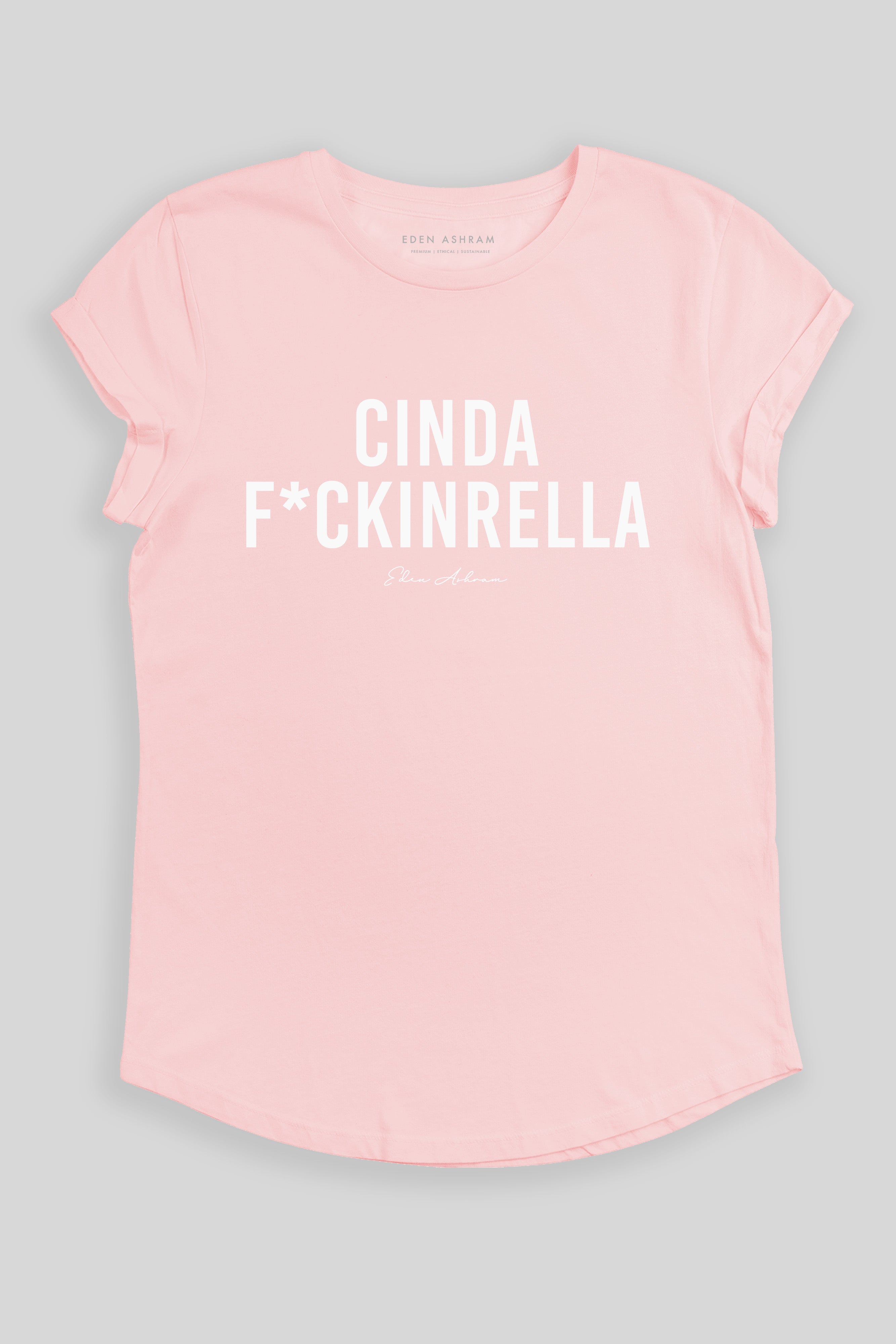 Cindaf*ckinrella Premium Rolled Sleeve T-Shirt
