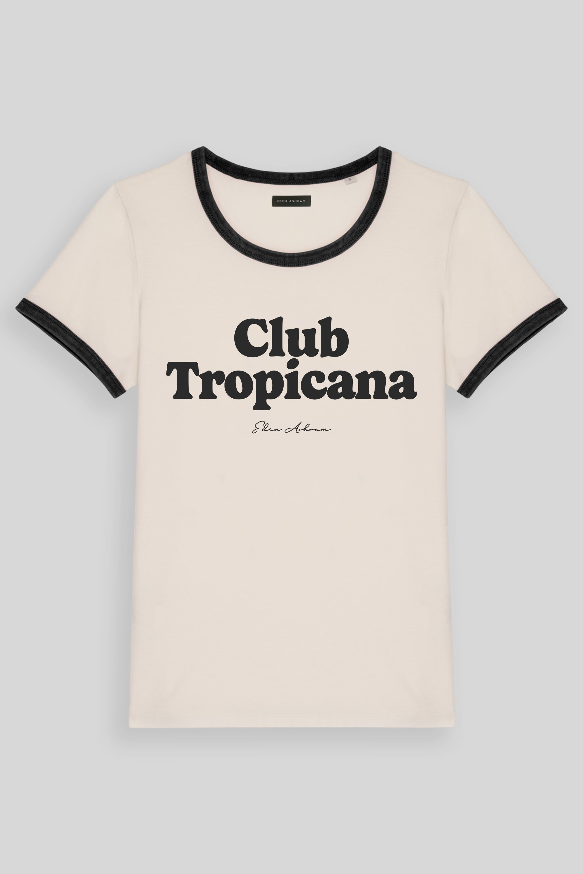 Club Tropicana Premium Organic Ringer T-Shirt