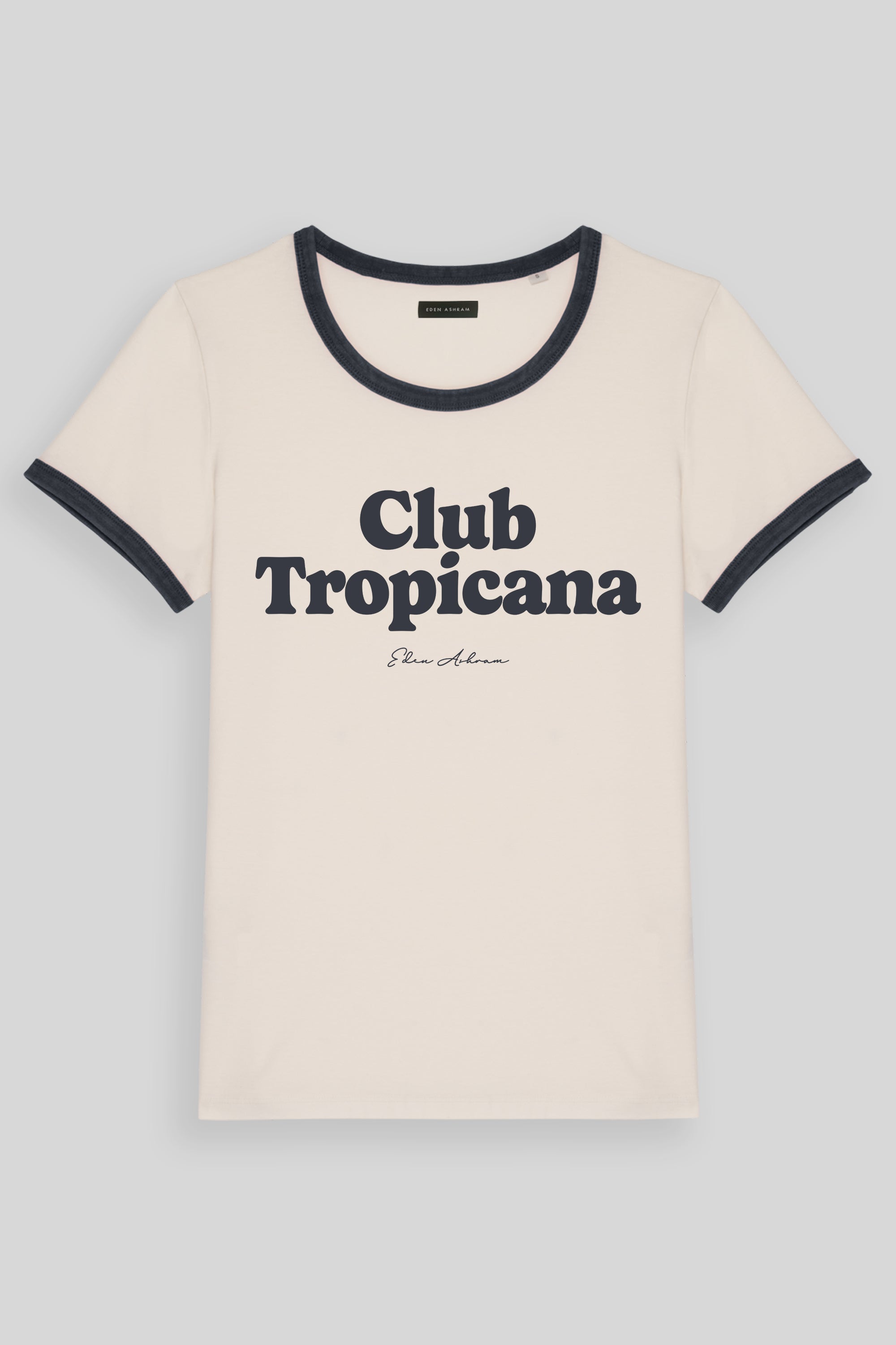 Club Tropicana Premium Organic Ringer T-Shirt