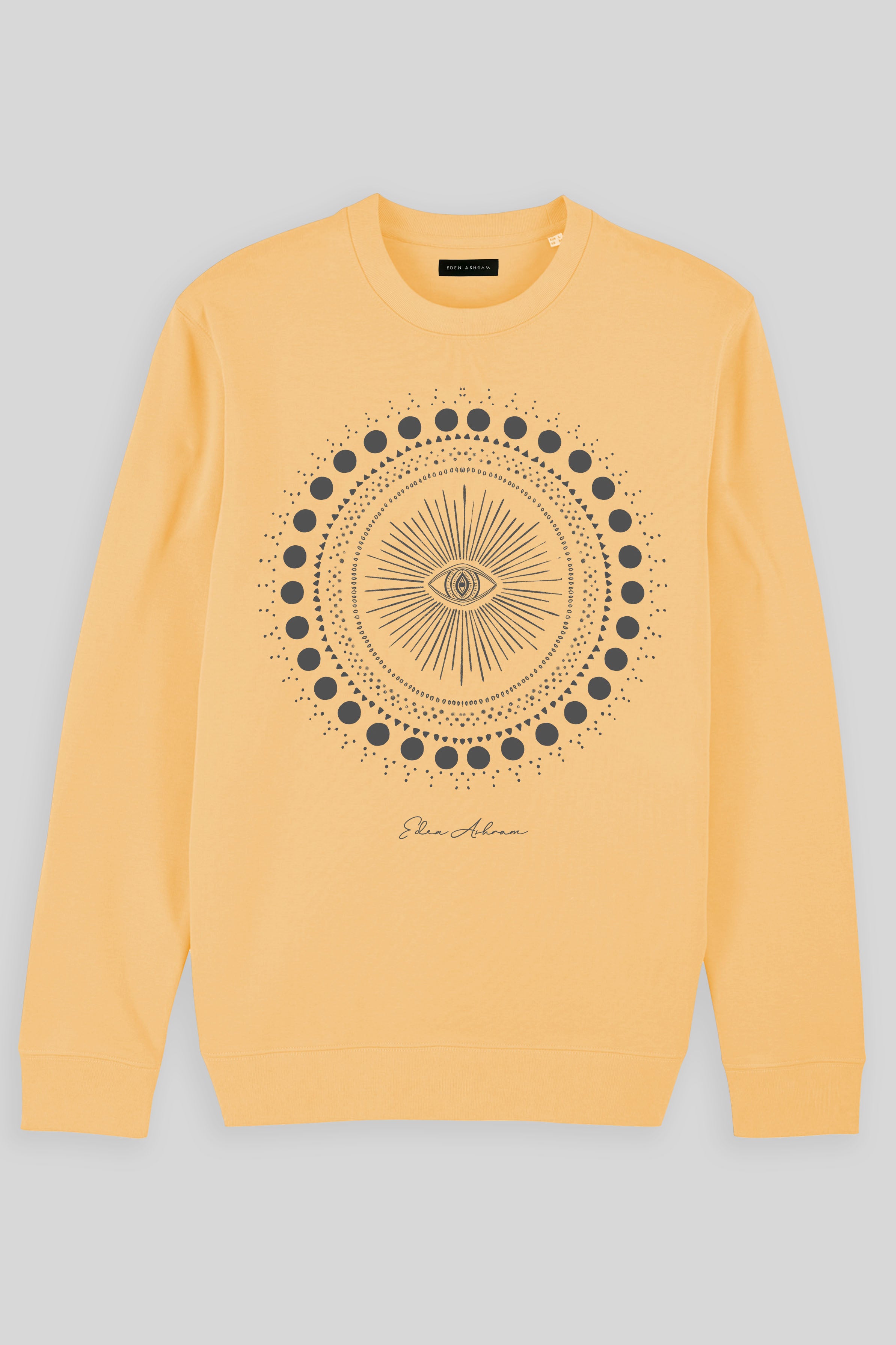 Eden Ashram Cosmic Eye Mandala Iconic Sweatshirt Nispero