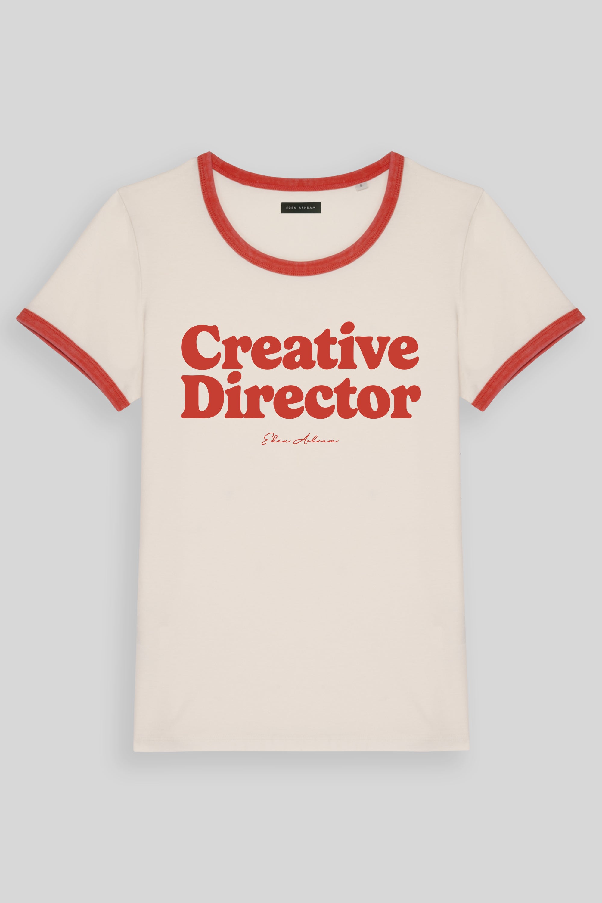 Creative Director Premium Organic Ringer T-Shirt