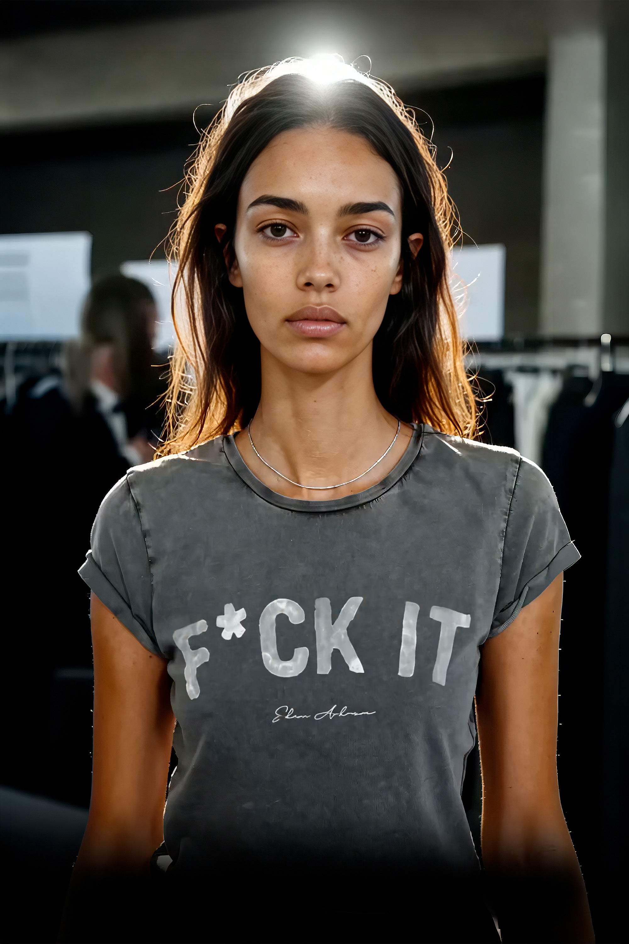 F*ck It Premium Rolled Sleeve T-Shirt