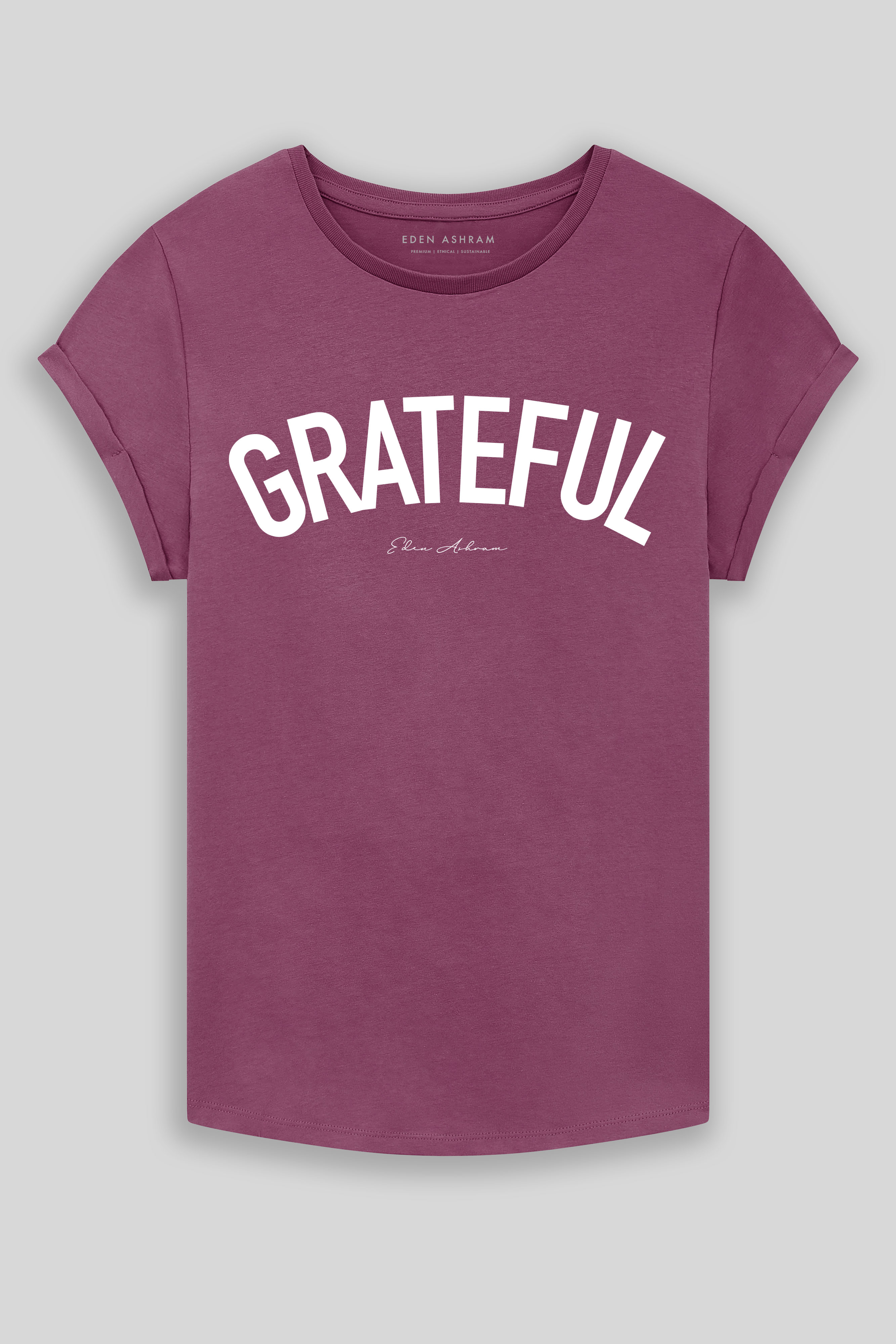 Grateful Premium Rolled Sleeve T-Shirt