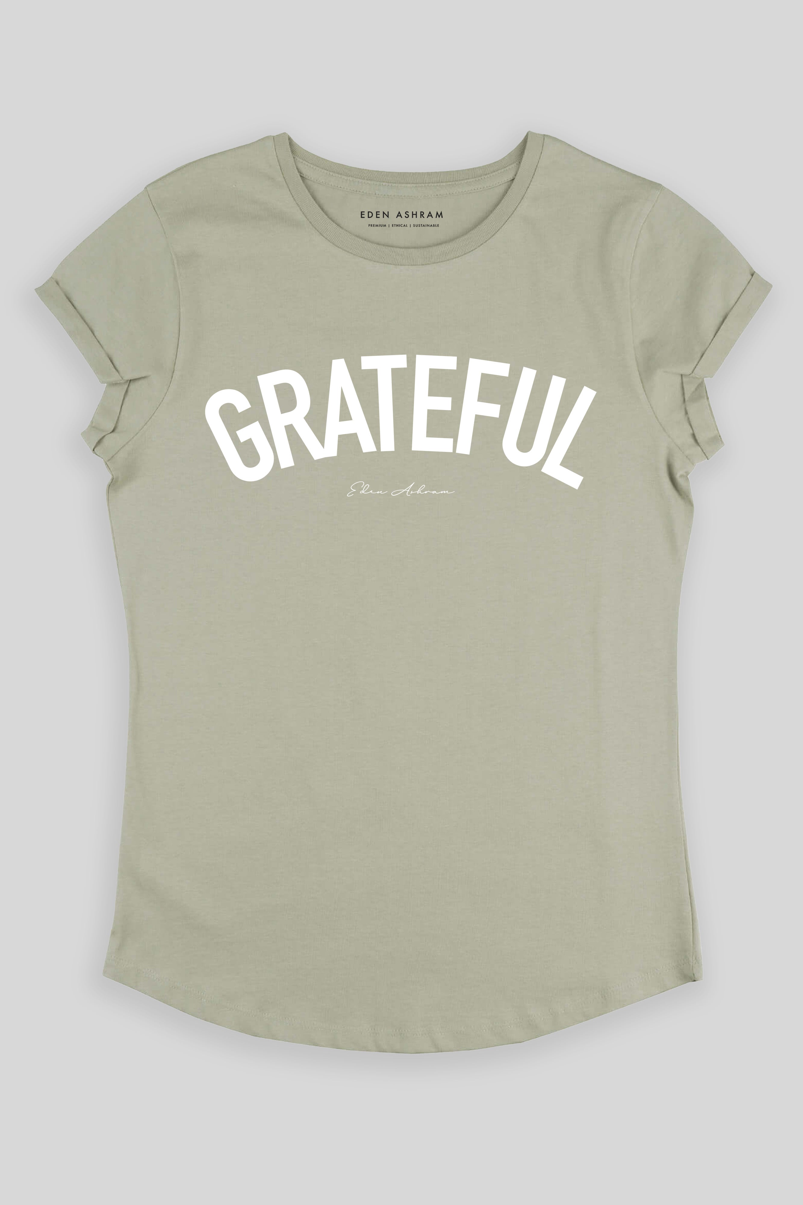Grateful Premium Rolled Sleeve T-Shirt