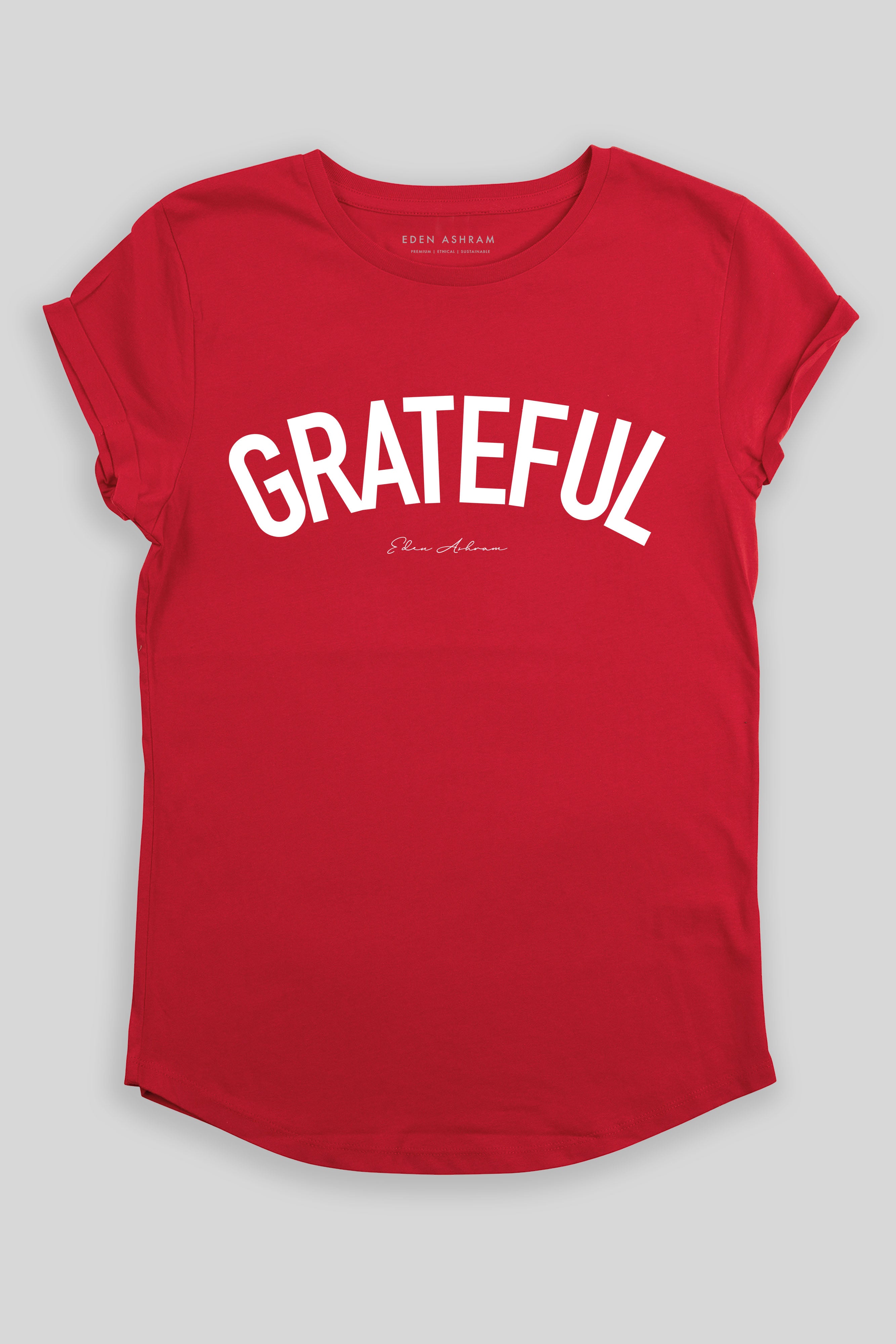 Grateful Premium Rolled Sleeve T-Shirt