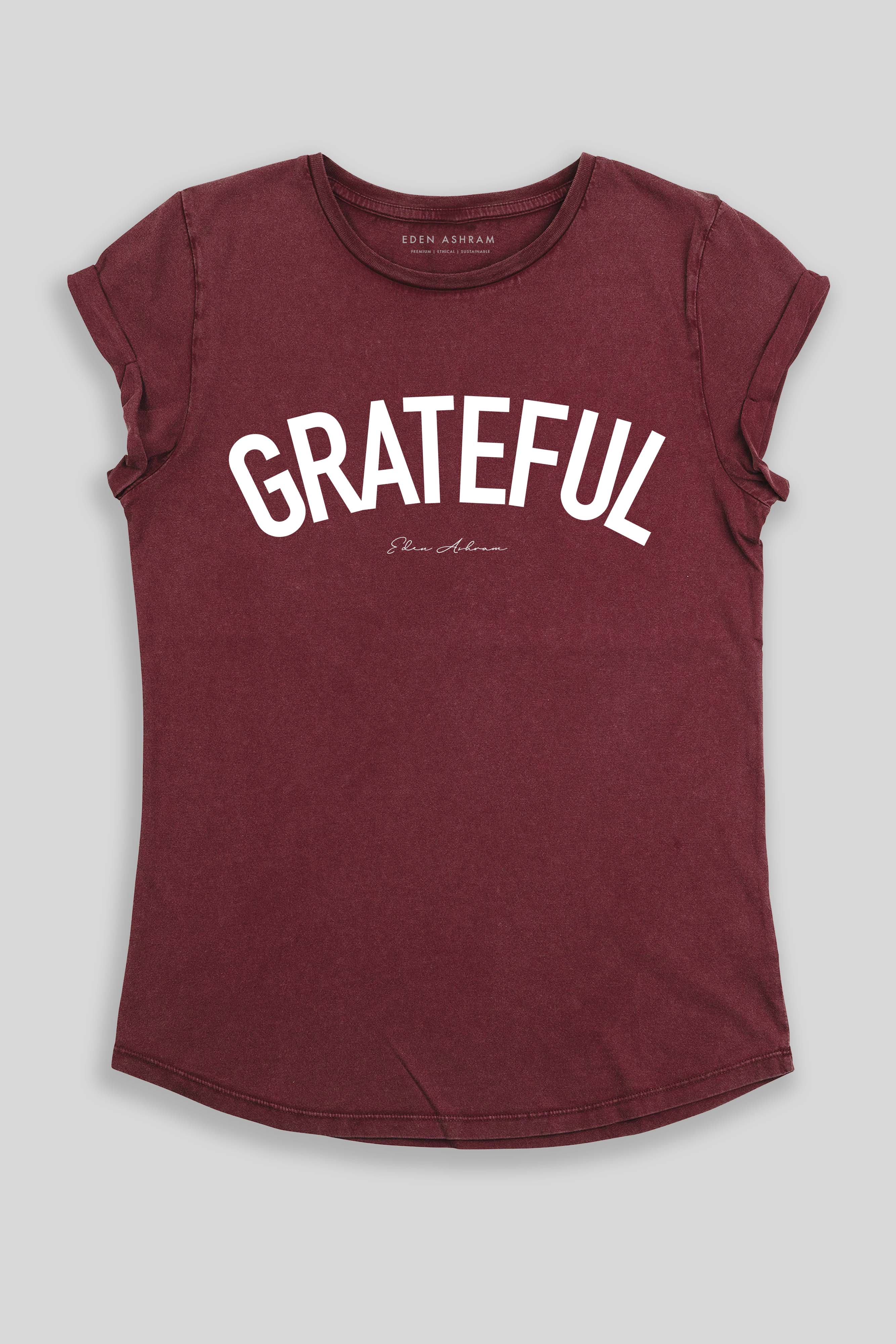 Grateful Premium Rolled Sleeve T-Shirt