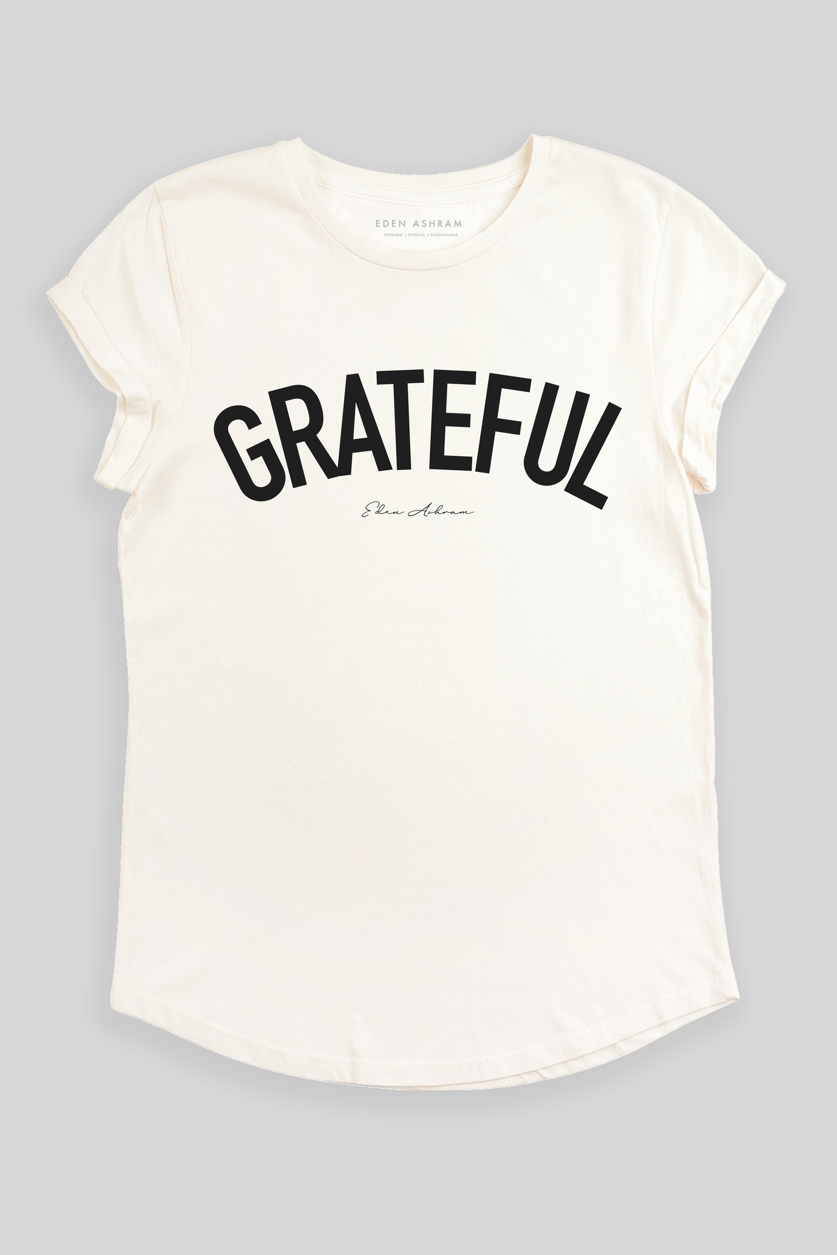 Grateful Premium Rolled Sleeve T-Shirt