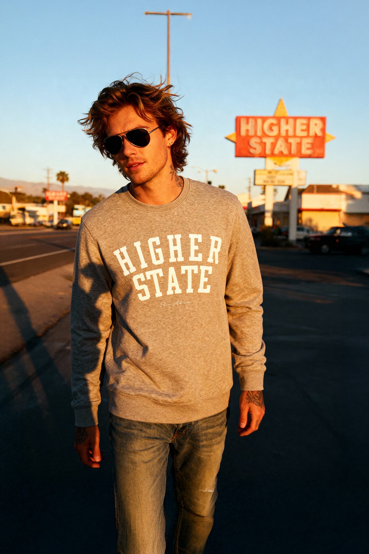 Eden Ashram Higher State Iconic Sweatshirt