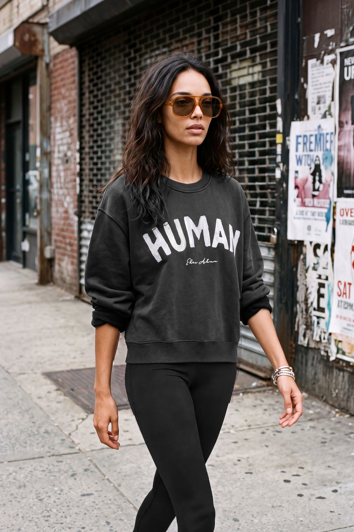 Human Premium Faded Sweatshirt