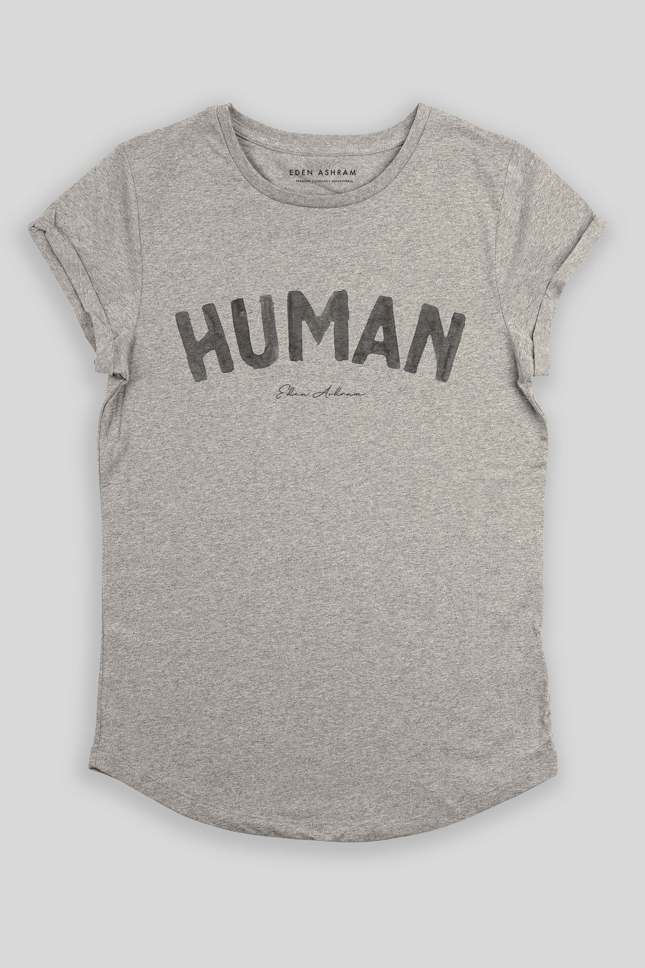 Human Premium Rolled Sleeve T-Shirt