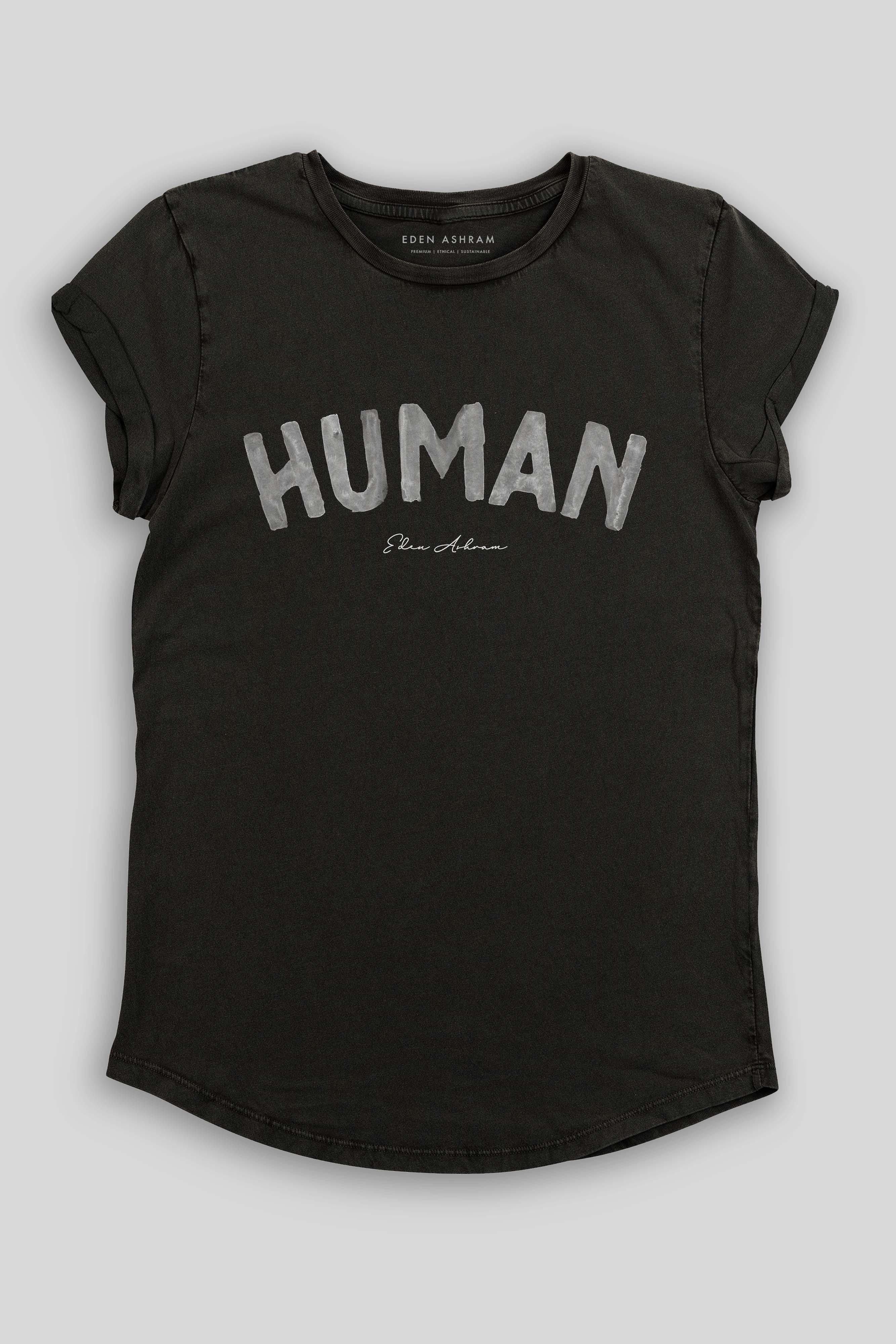 Human Premium Rolled Sleeve T-Shirt
