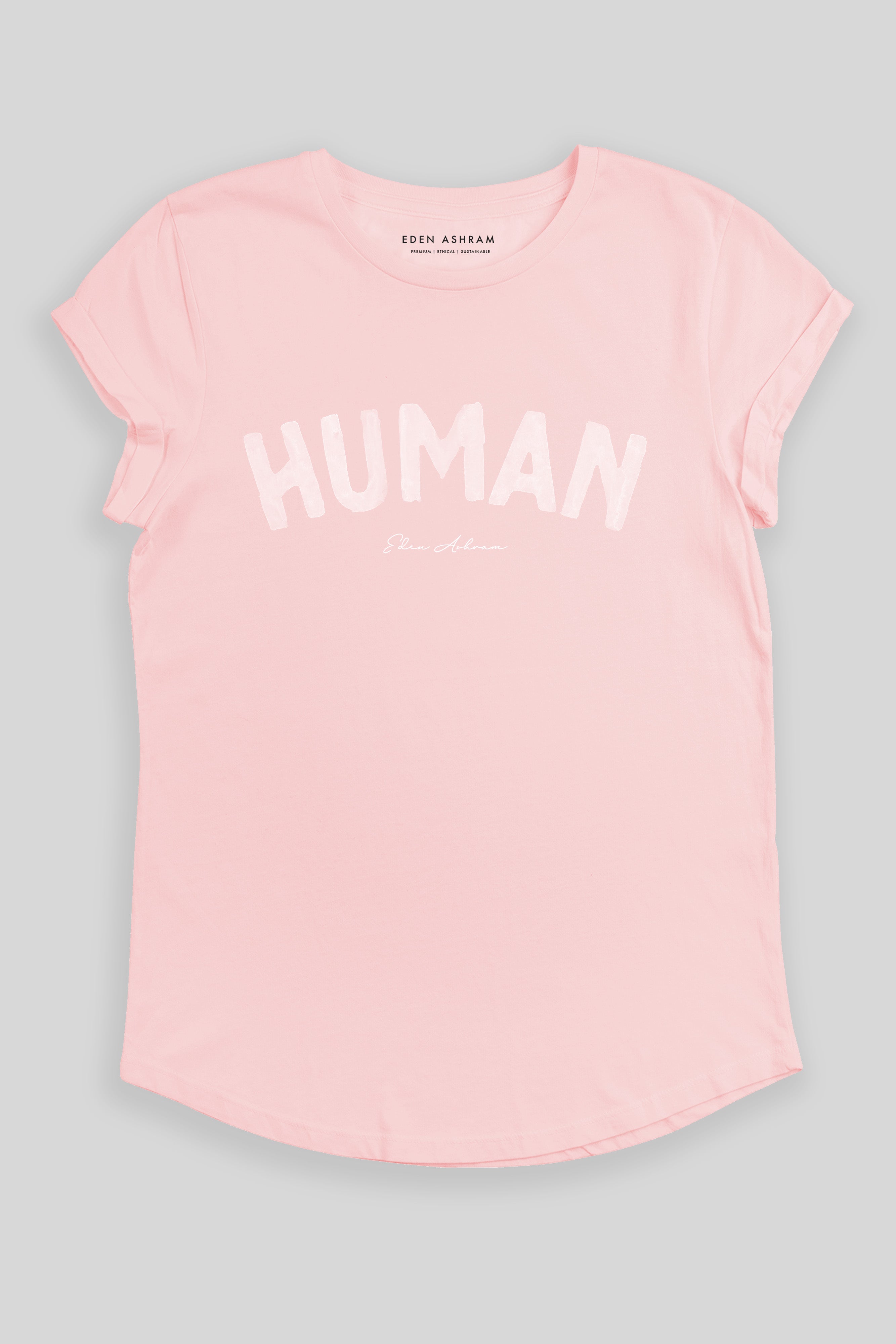 Human Premium Rolled Sleeve T-Shirt