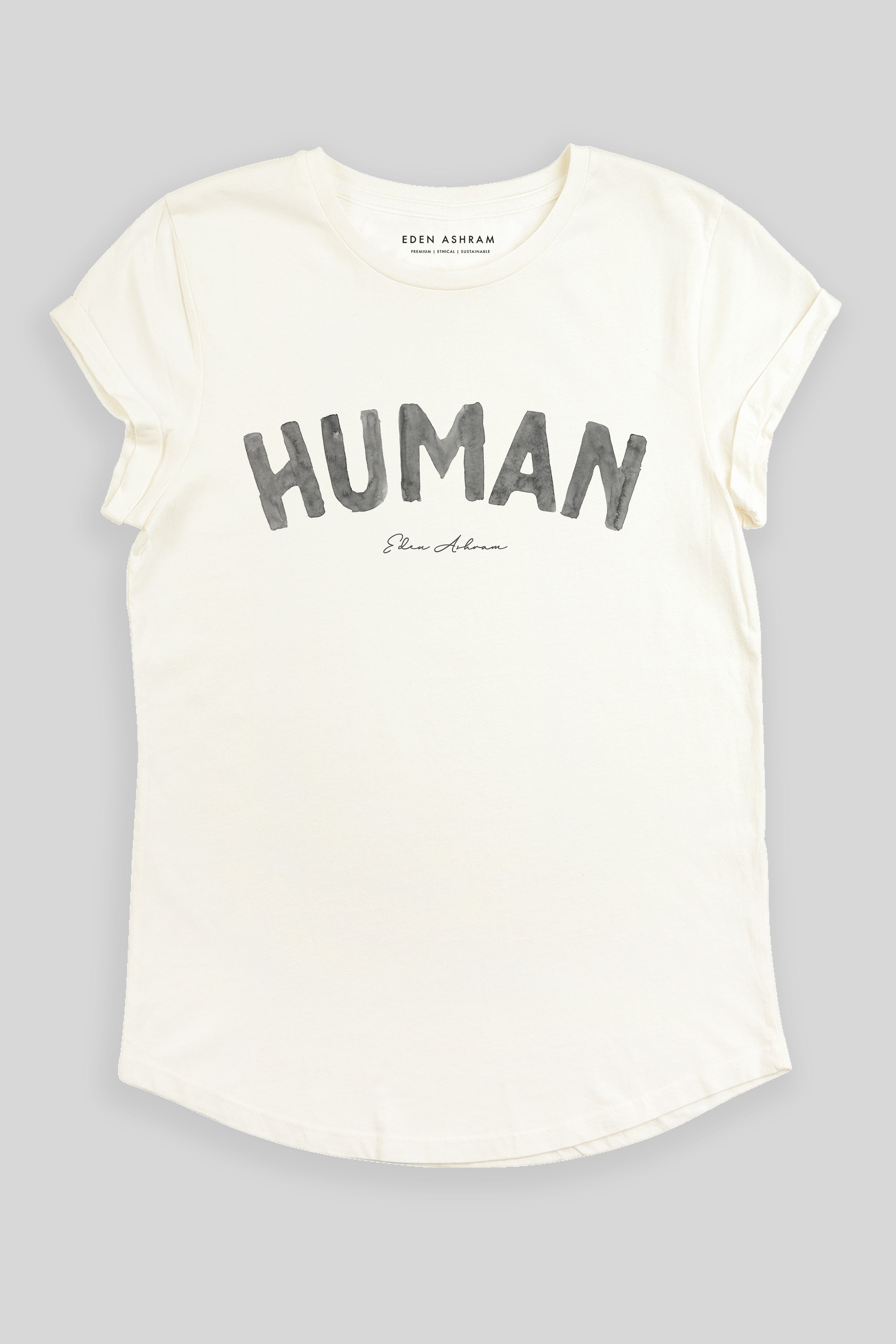 Human Premium Rolled Sleeve T-Shirt