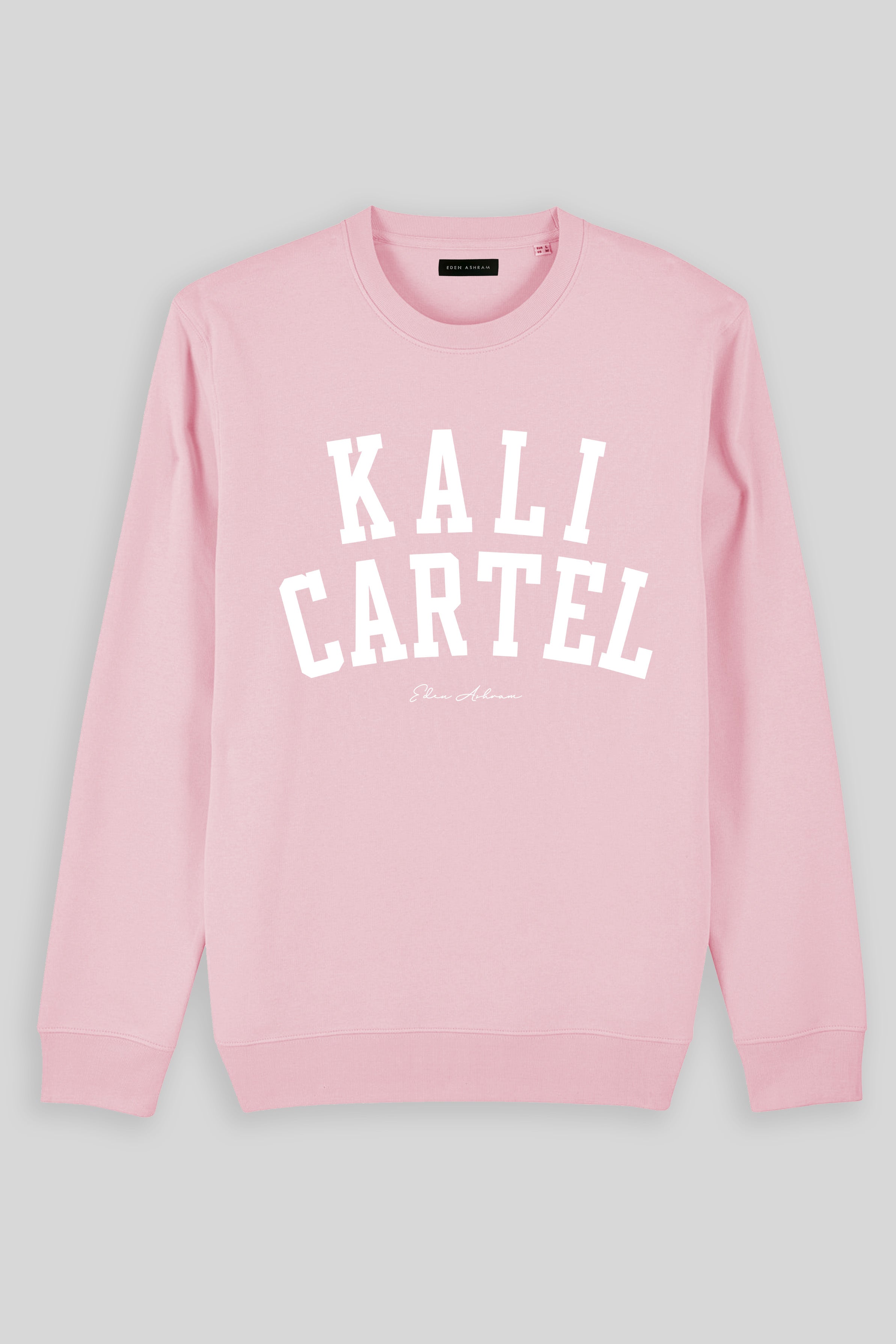 Eden Ashram Kali Cartel Iconic Sweatshirt Cotton Pink