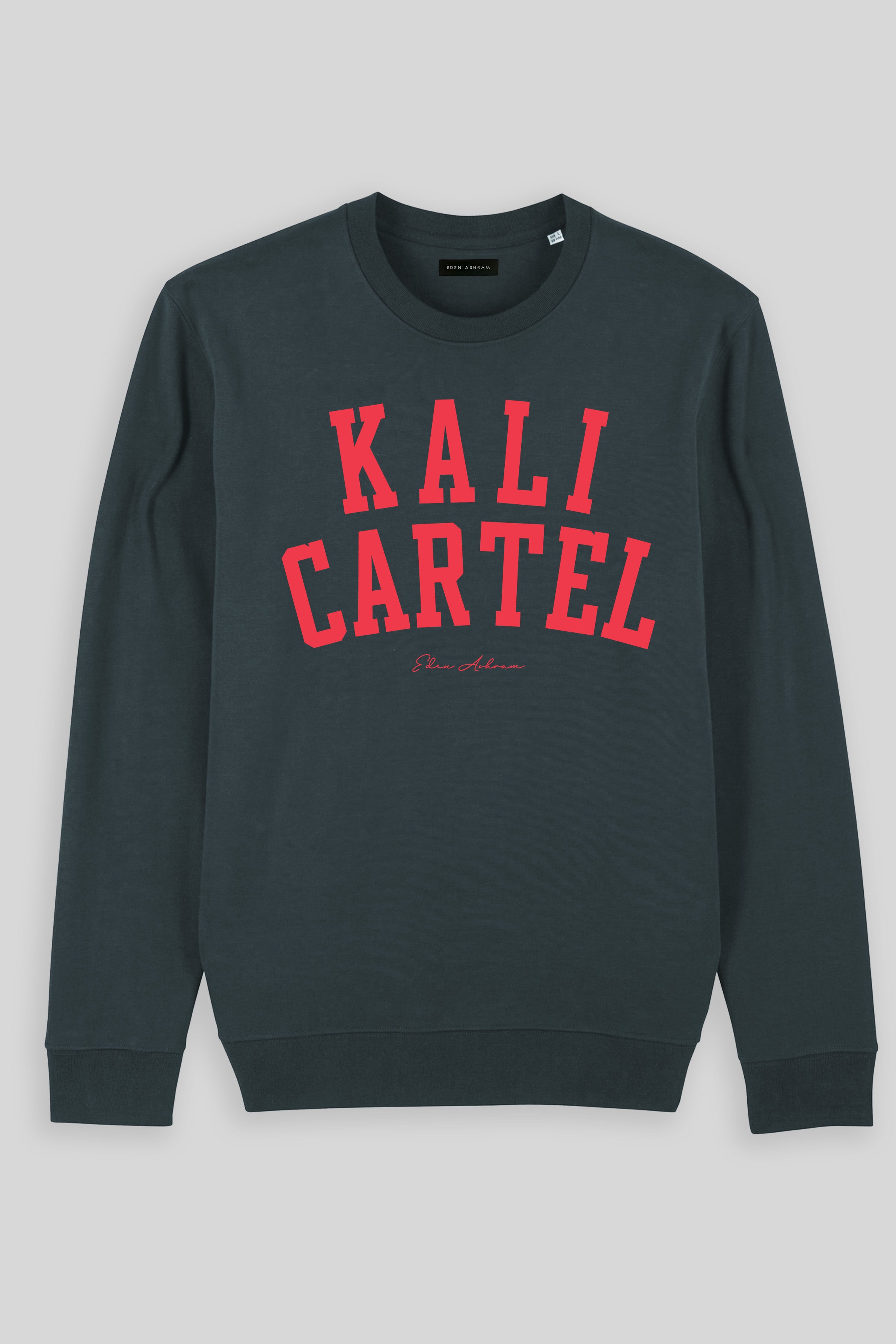 Eden Ashram Kali Cartel Iconic Sweatshirt India Ink Grey