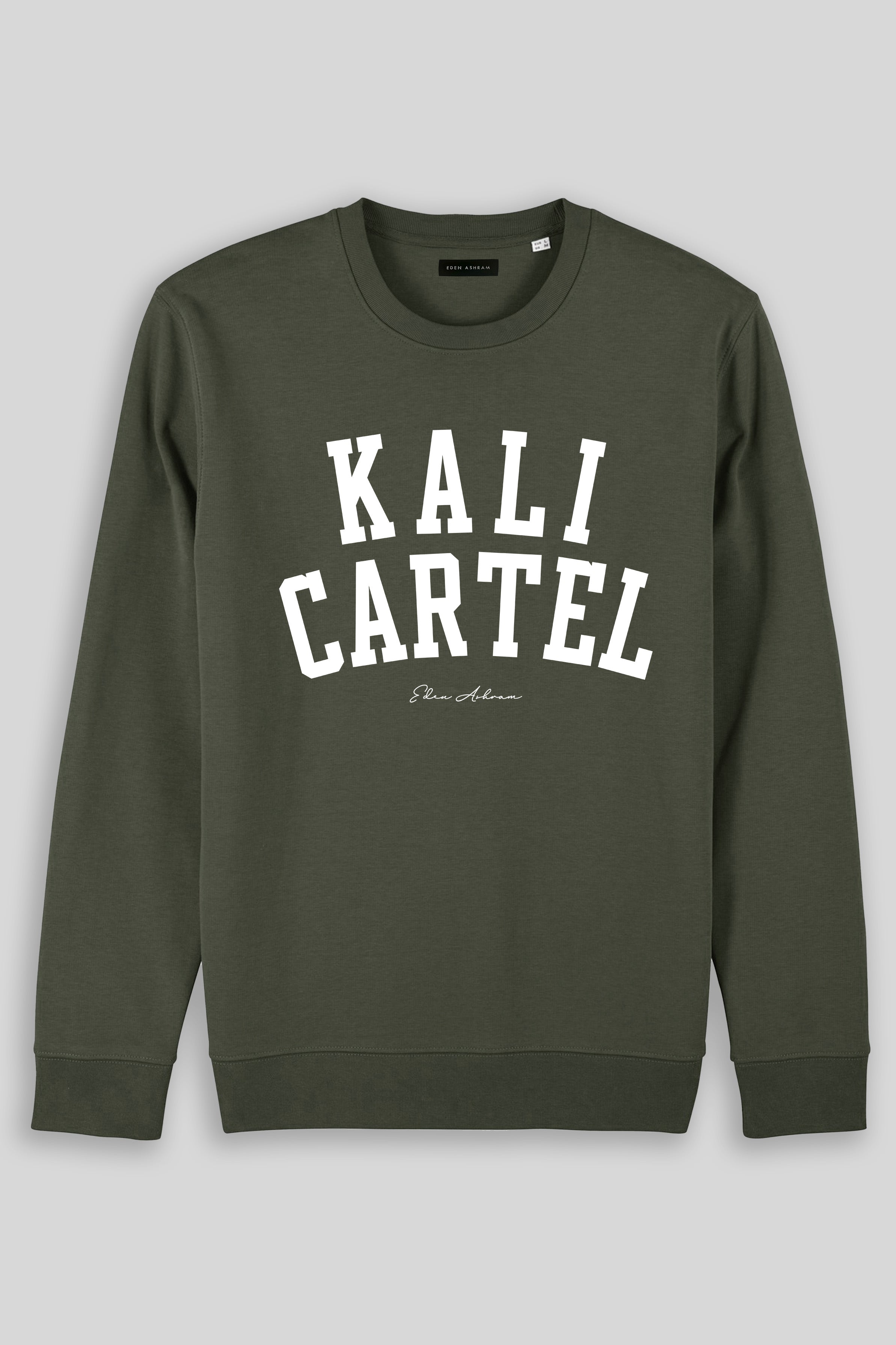 Eden Ashram Kali Cartel Iconic Sweatshirt Khaki
