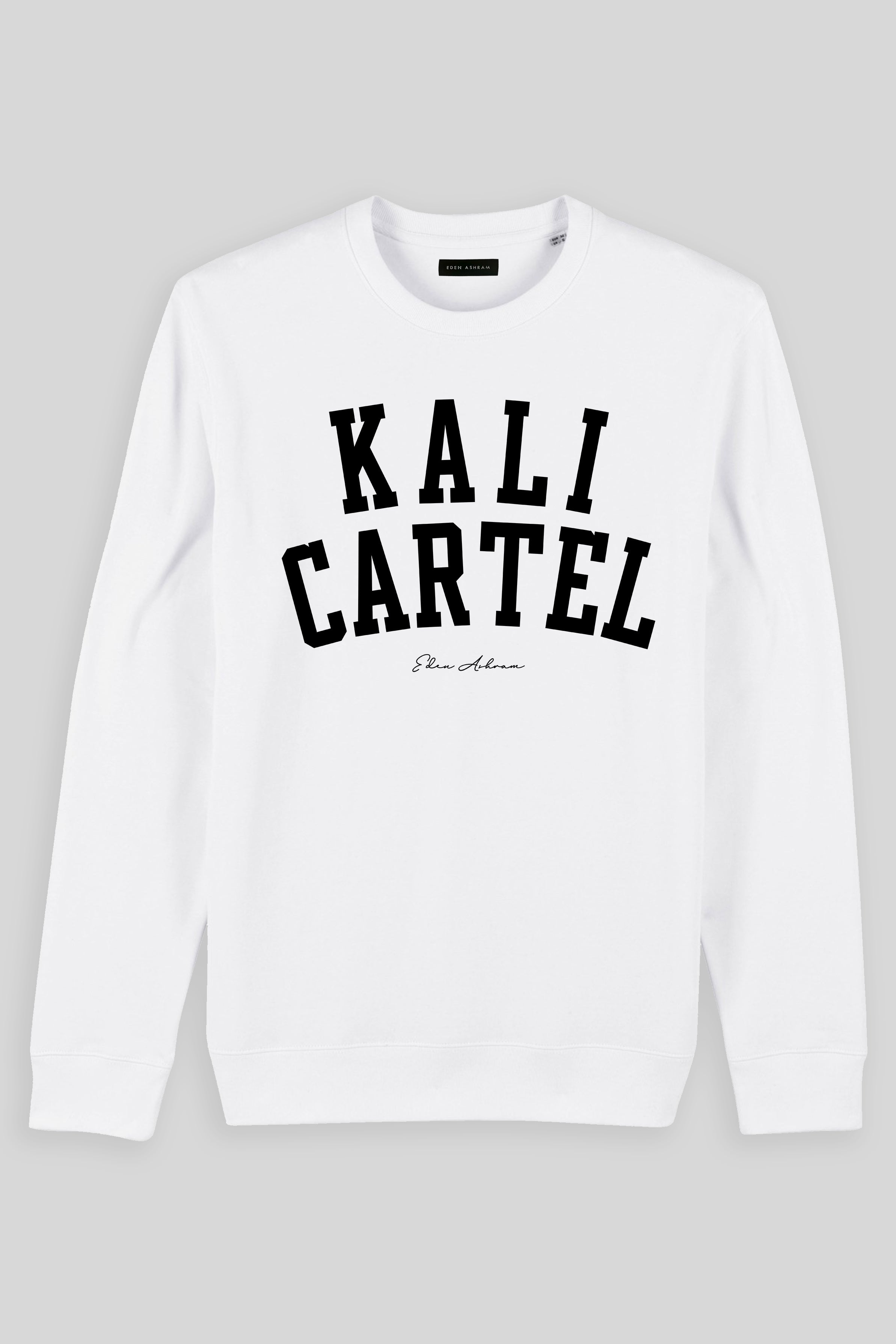 Eden Ashram Kali Cartel Iconic Sweatshirt White