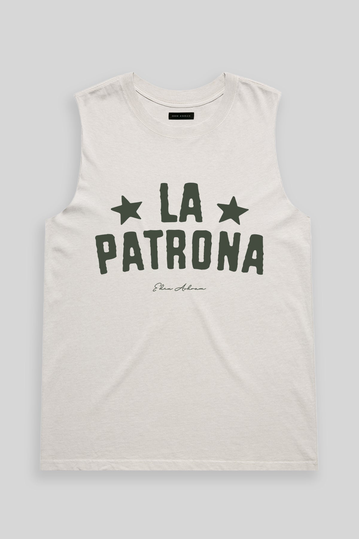 La Patrona Heavy Faded Rocker Tank