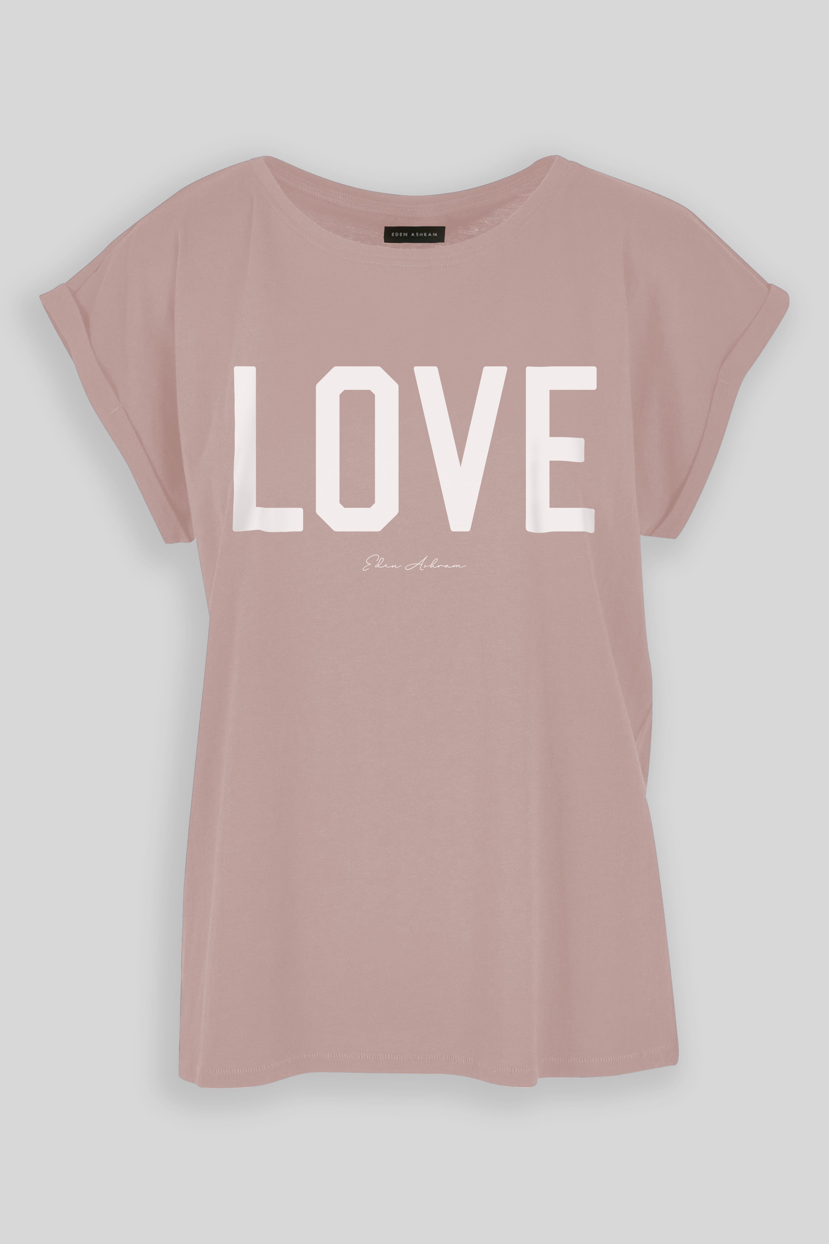EDEN ASHRAM LOVE Cali T-Shirt Dusk Rose