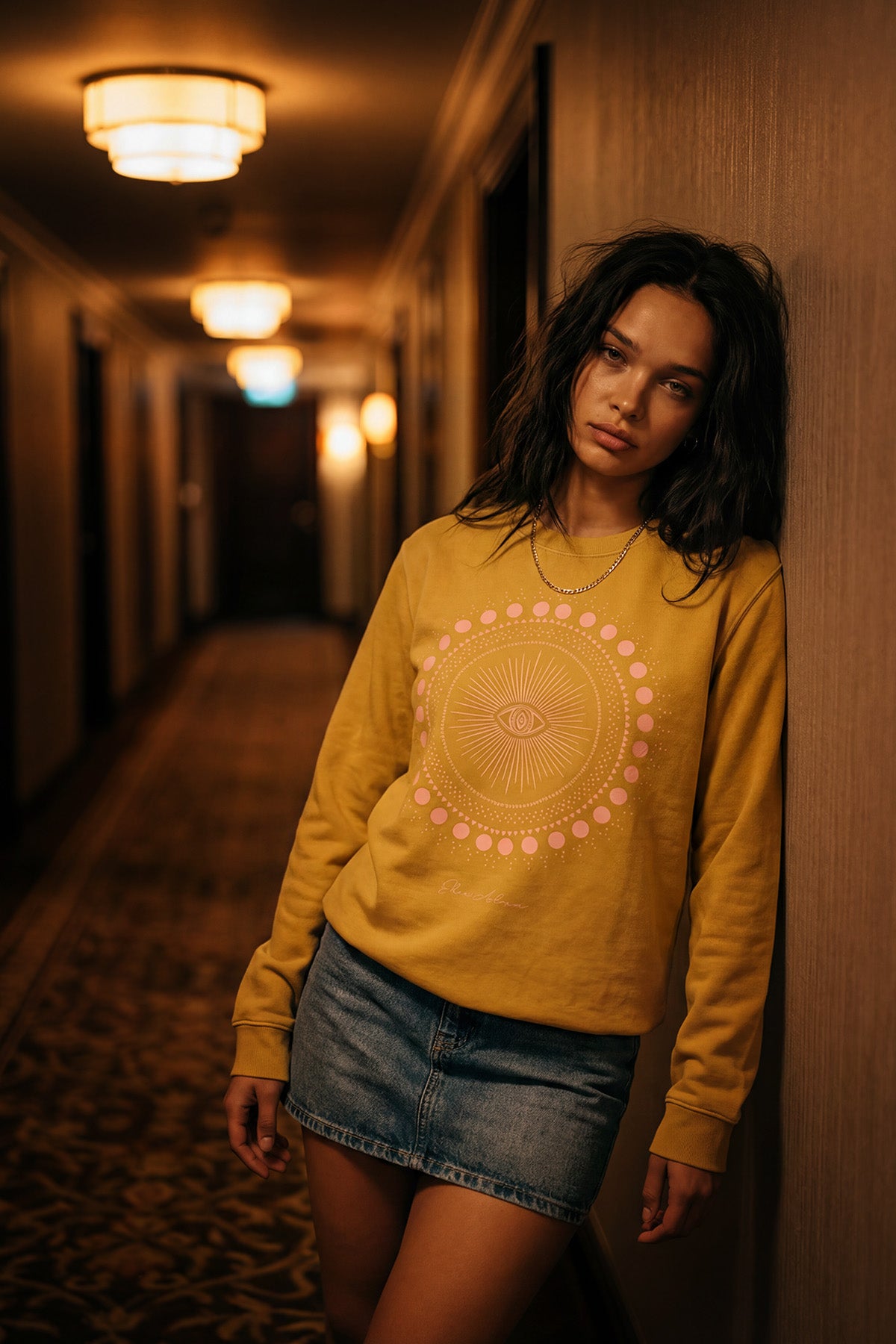 Eden Ashram Cosmic Eye Mandala Iconic Sweatshirt