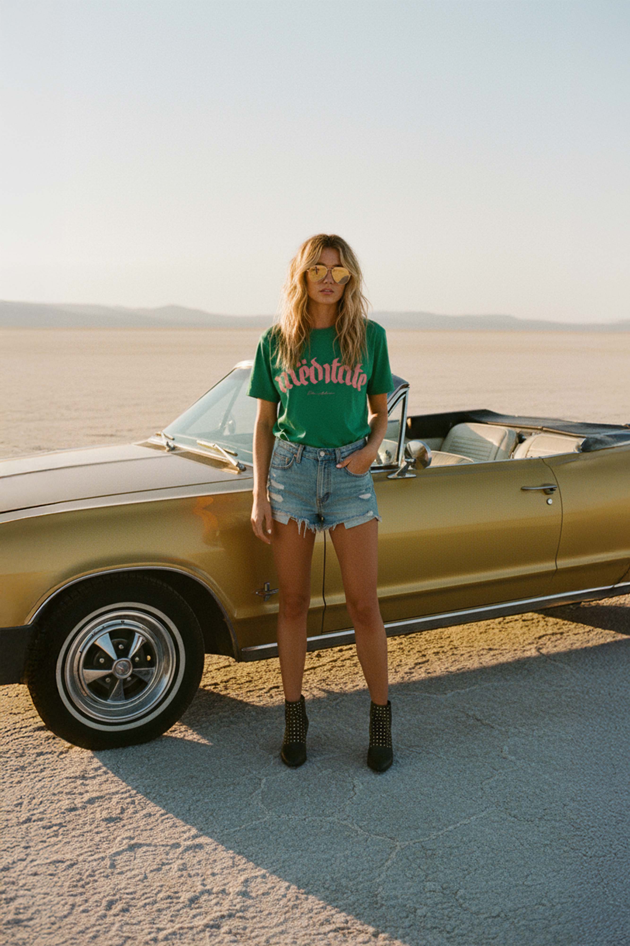 Eden Ashram Meditate Premium Classic T-Shirt