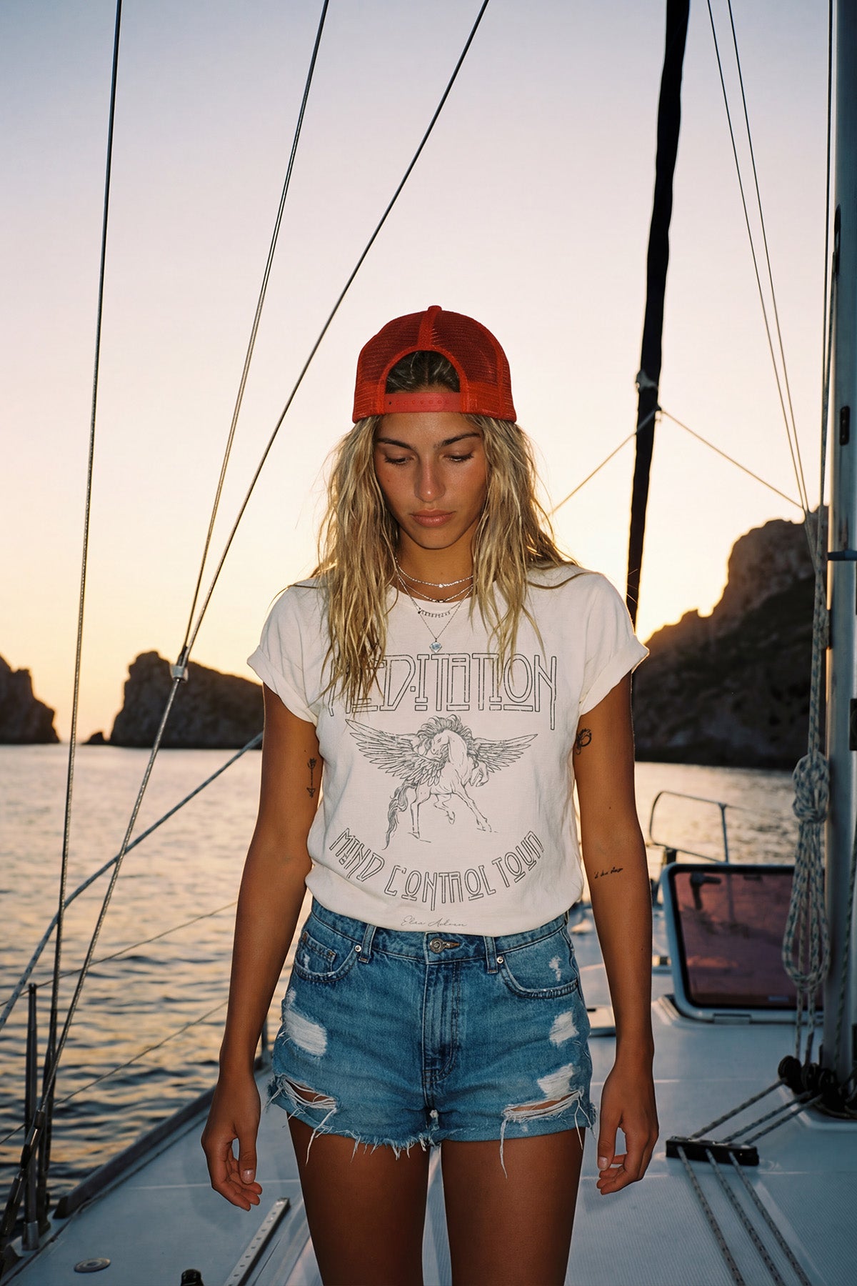 Eden Ashram Meditation Tour T-Shirt