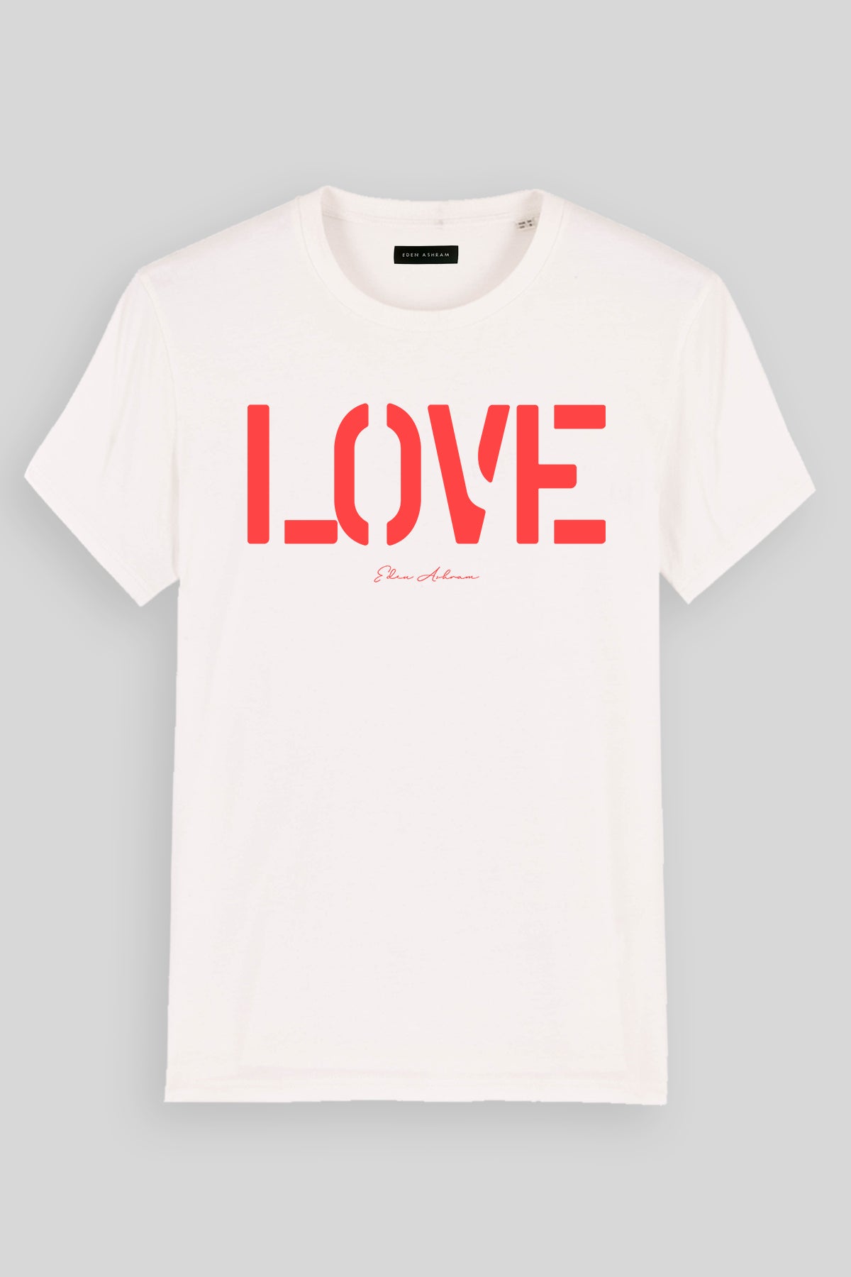 EDEN ASHRAM LOVE Premium Classic T-Shirt Vintage White