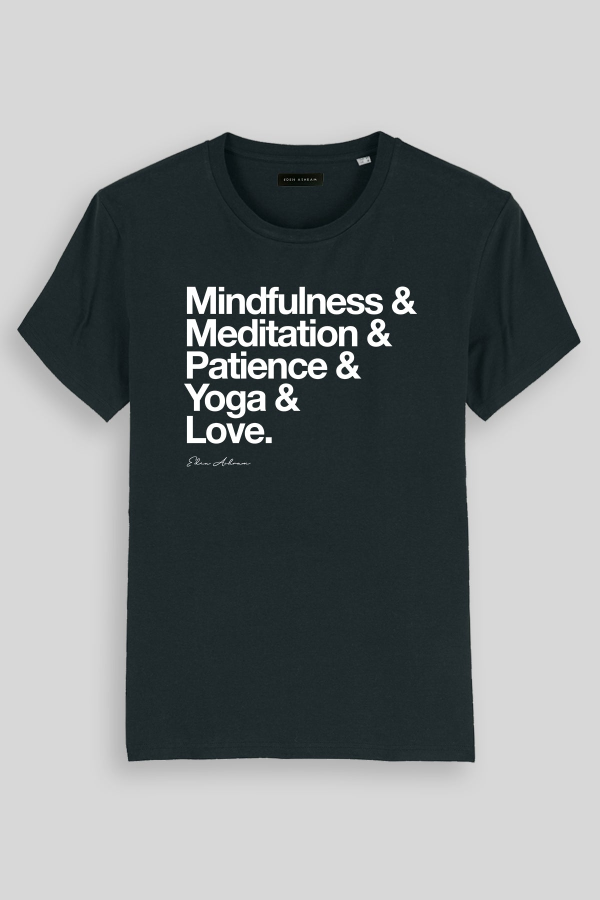 EDEN ASHRAM Mindfulness & More - Premium Classic T-Shirt Black