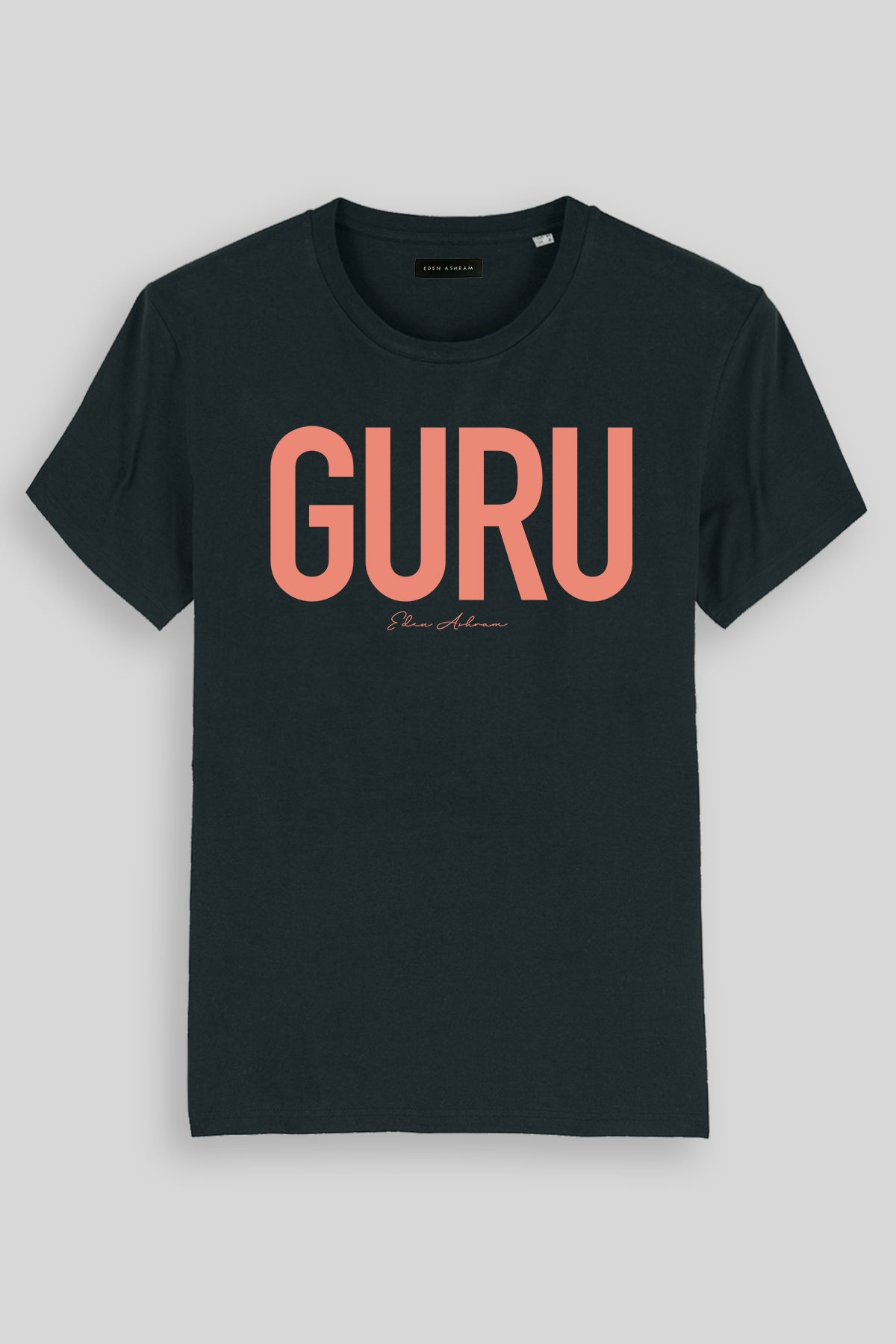 EDEN ASHRAM Guru Premium Classic T-Shirt Black