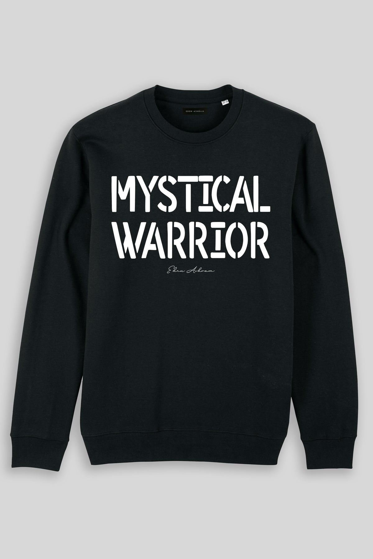 Eden Ashram Mystical Warrior Iconic Sweatshirt Black