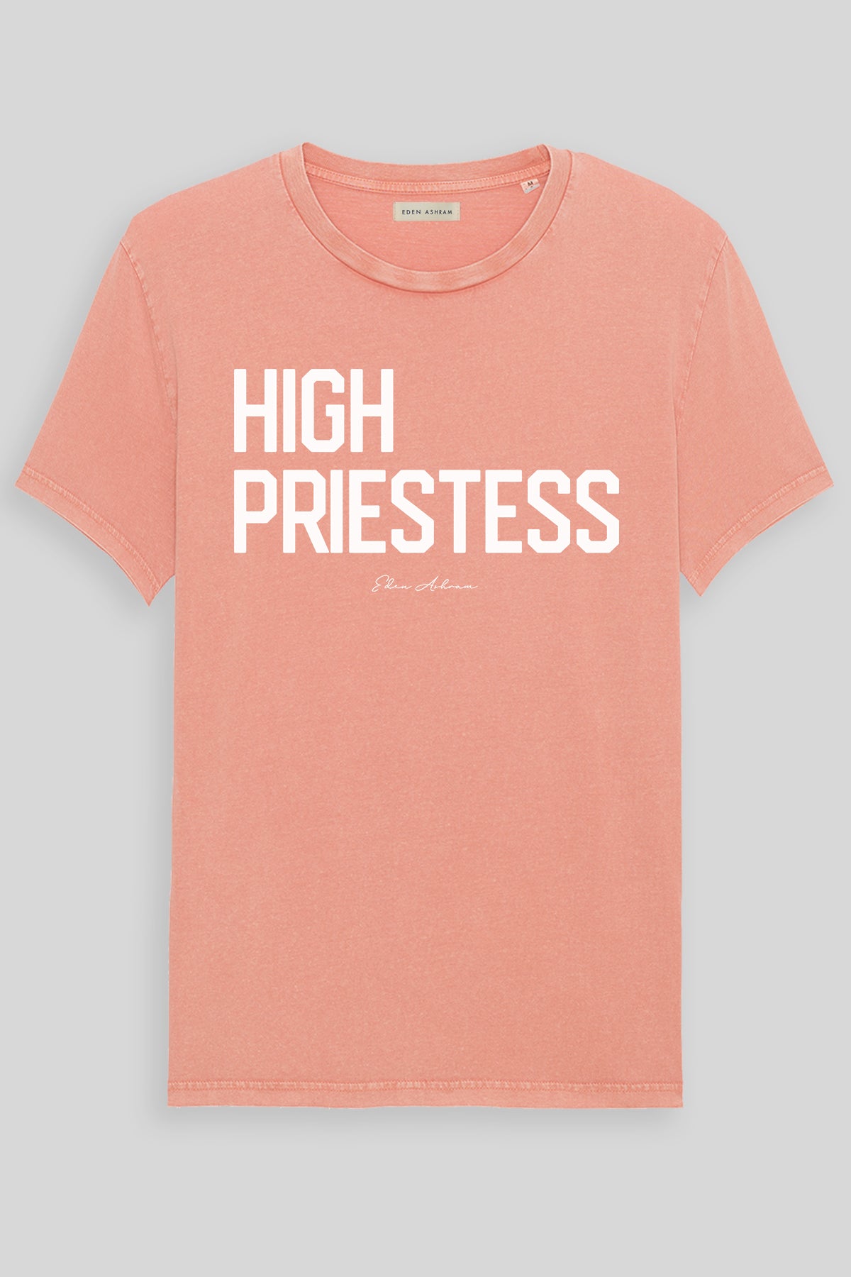 EDEN ASHRAM High Priestess Premium Vintage T-Shirt Vintage Coral
