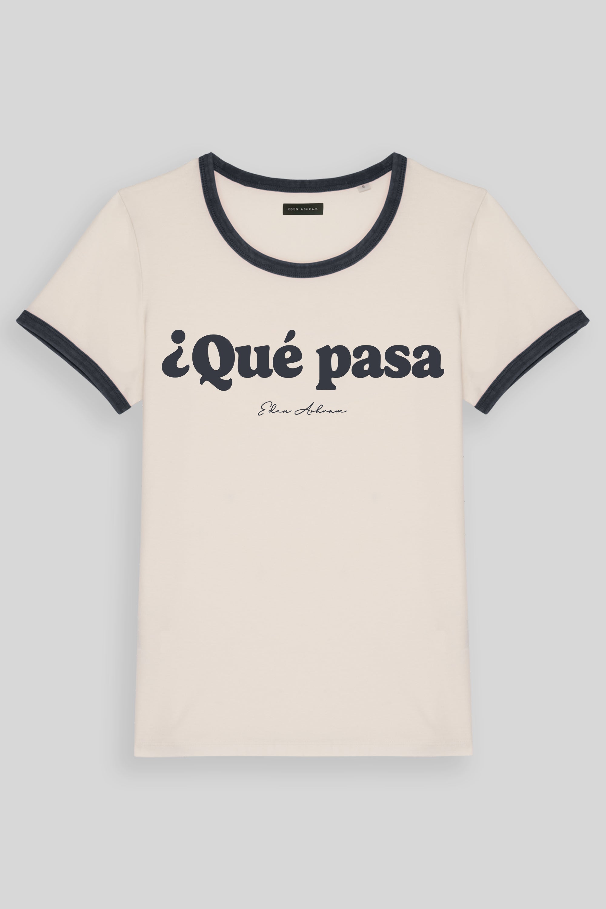 ¿Que Pasa Premium Organic Ringer T-Shirt