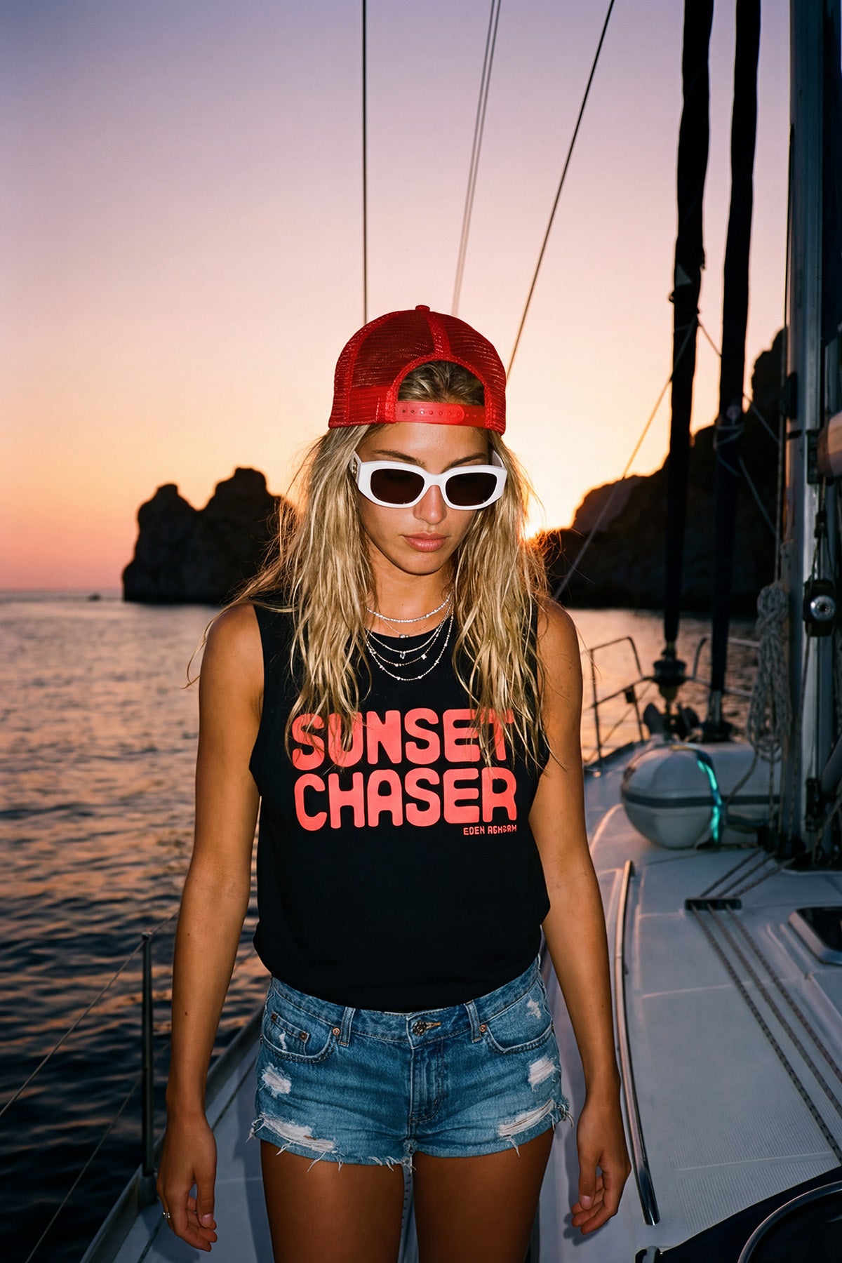 Eden Ashram Sunset Chaser Venice Tank
