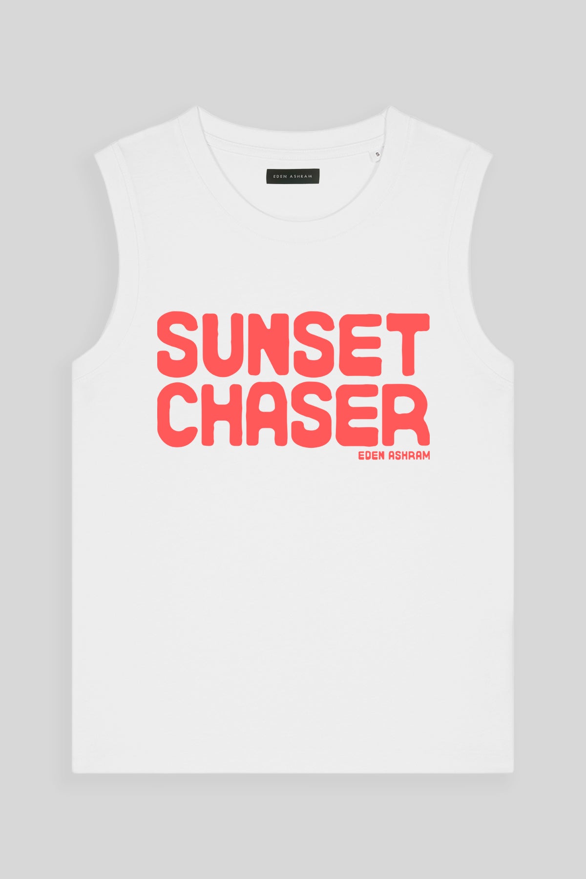 Eden Ashram Sunset Chaser Venice Tank White