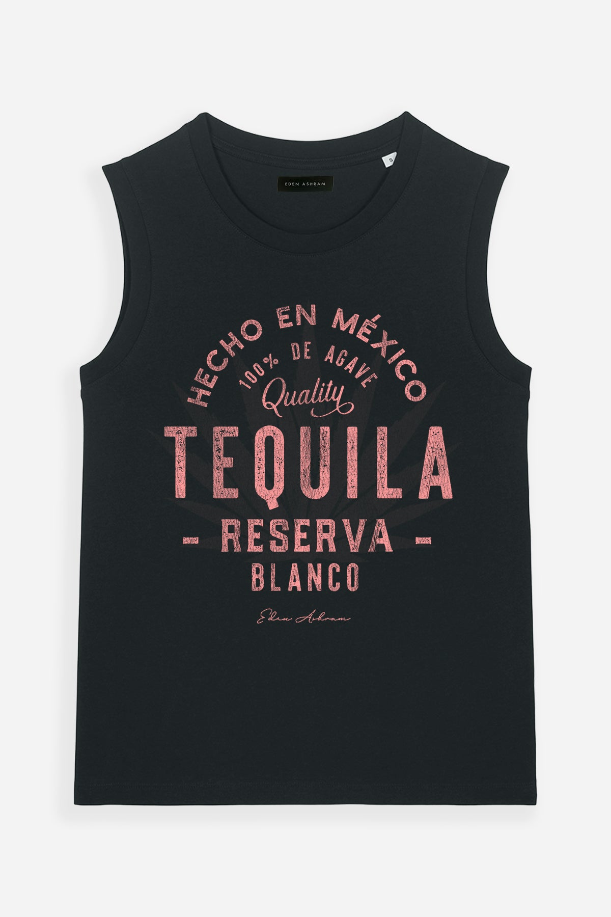 Eden Ashram Tequila Venice Tank Black