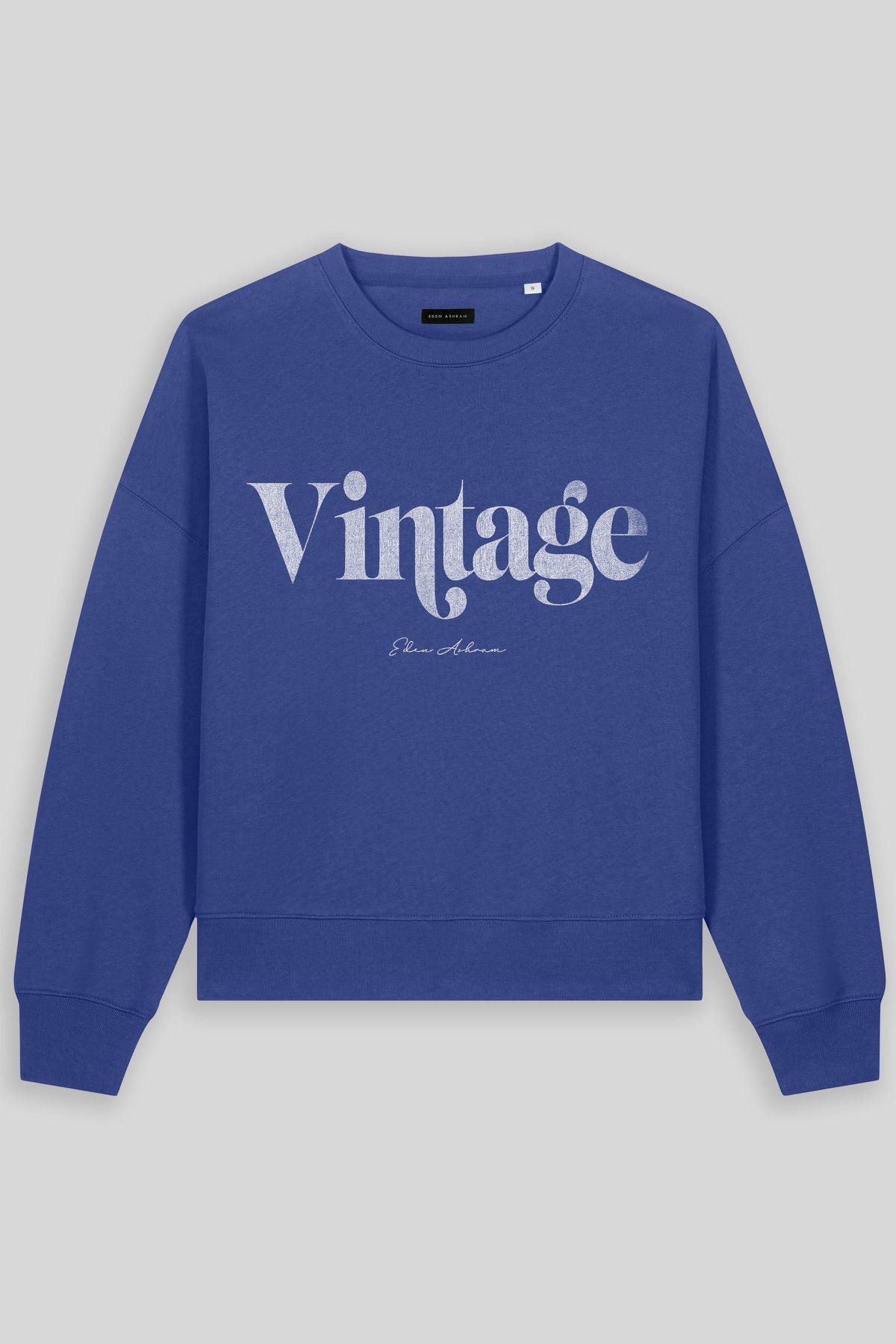 Eden Ashram Vintage Women's Premium Organic Sweatshirt Dusk