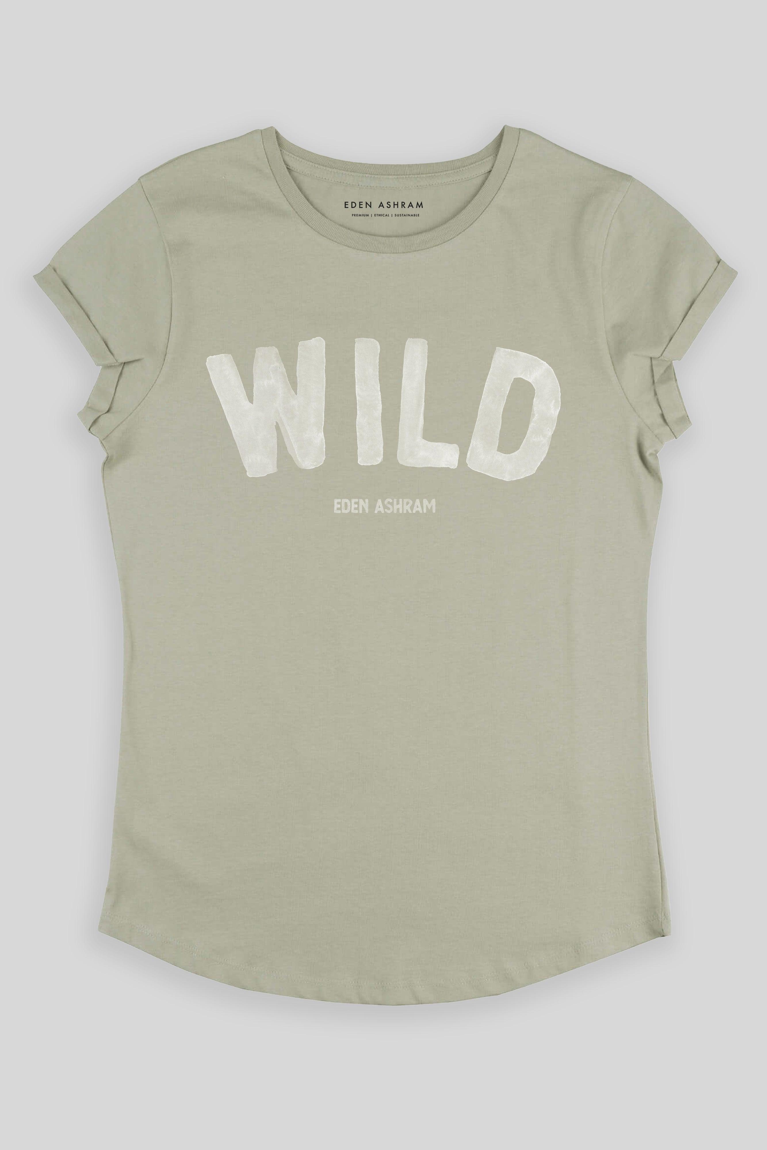 Wild Premium Rolled Sleeve T-Shirt