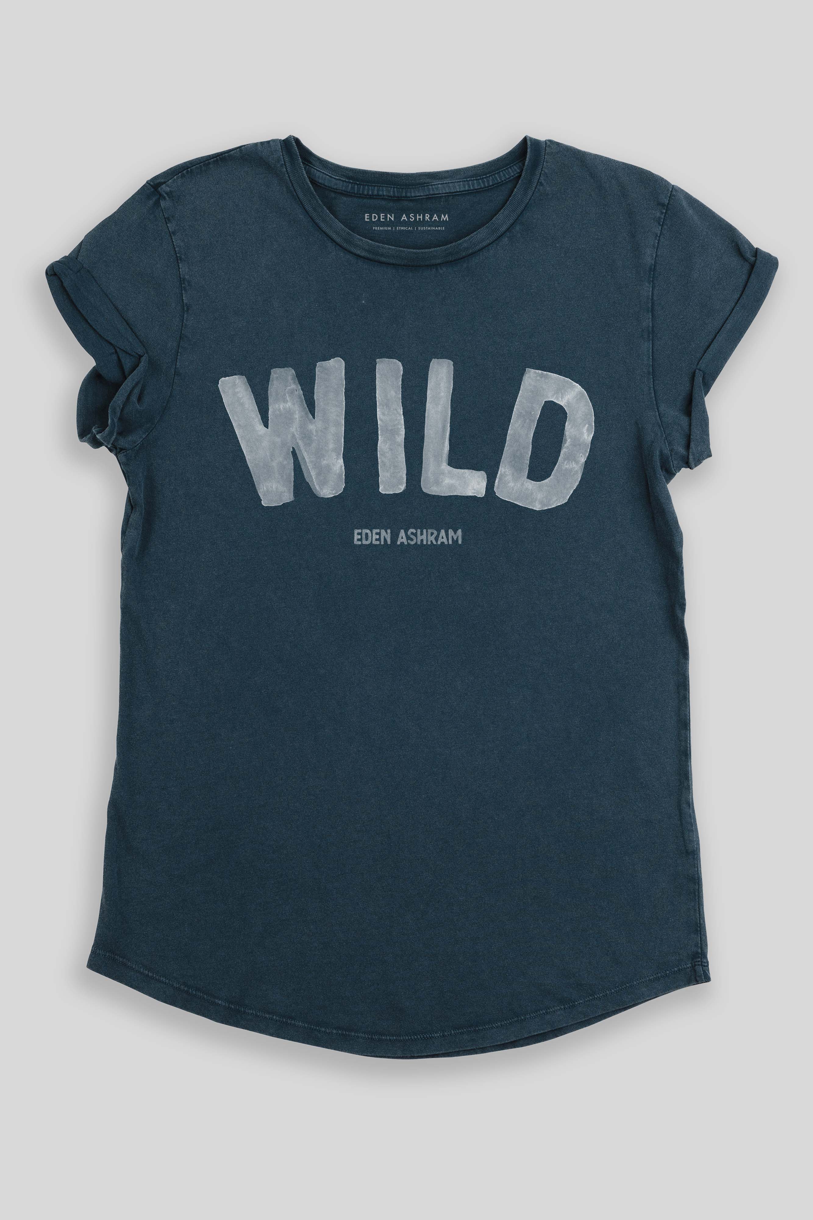 Wild Premium Rolled Sleeve T-Shirt