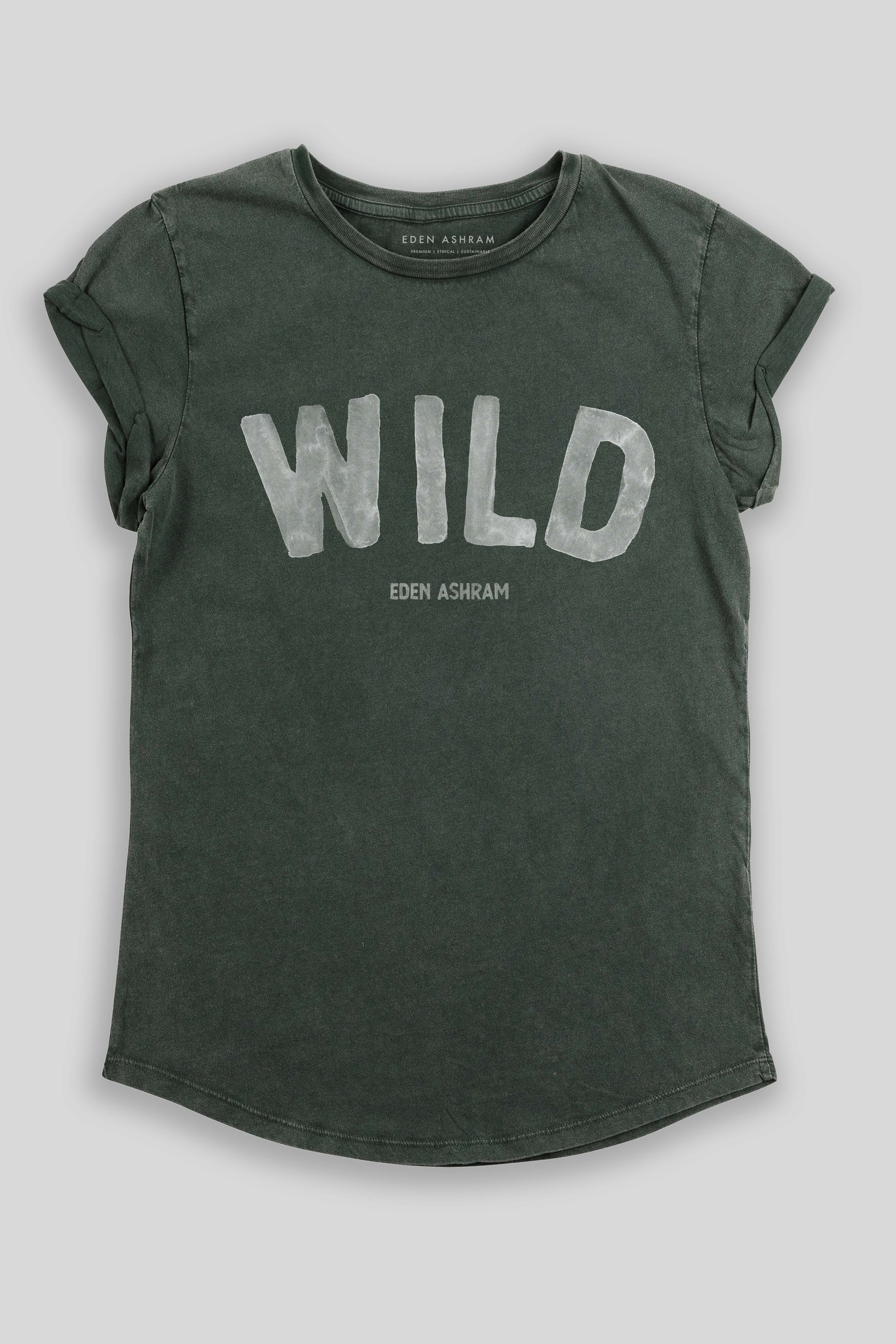 Wild Premium Rolled Sleeve T-Shirt