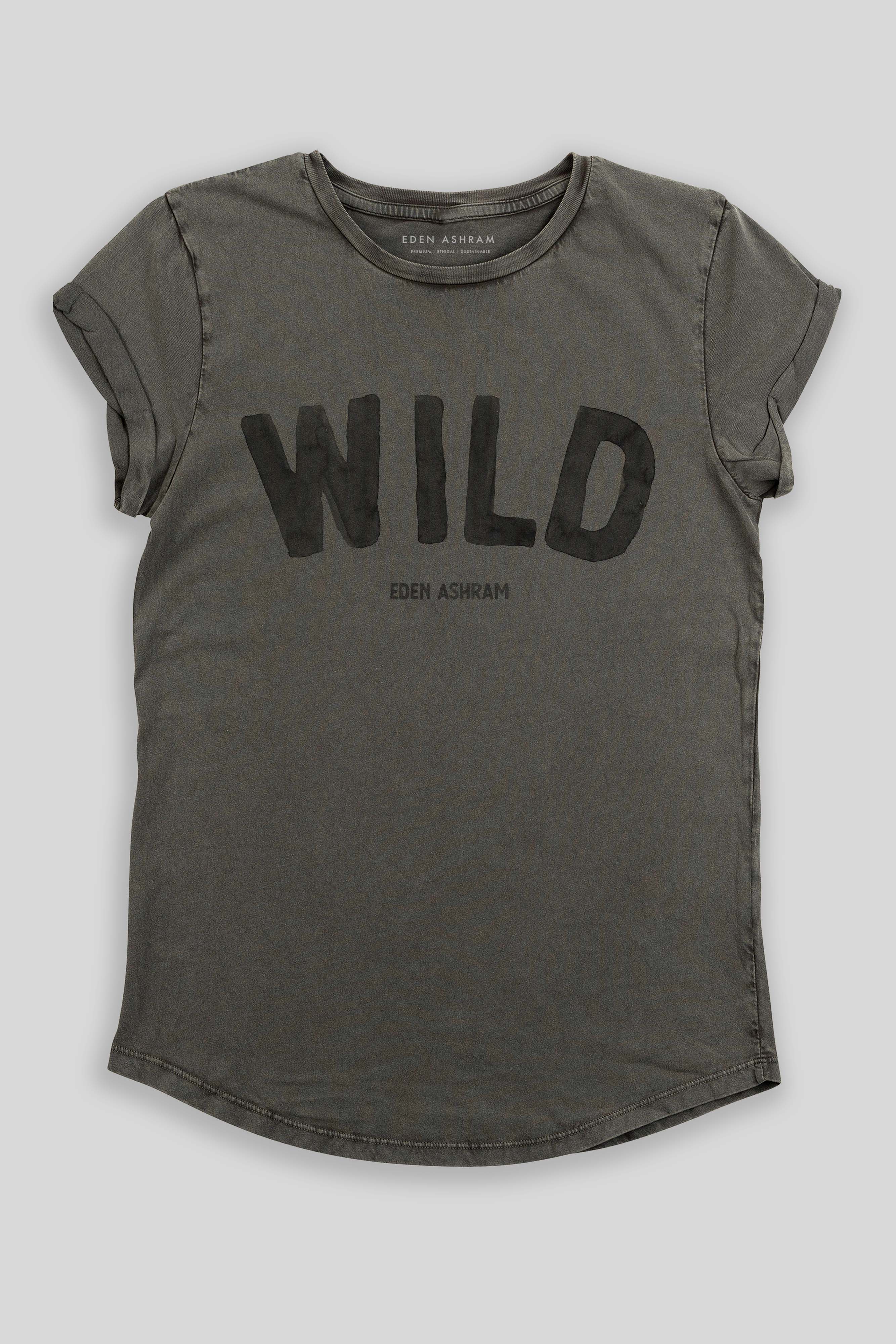 Wild Premium Rolled Sleeve T-Shirt