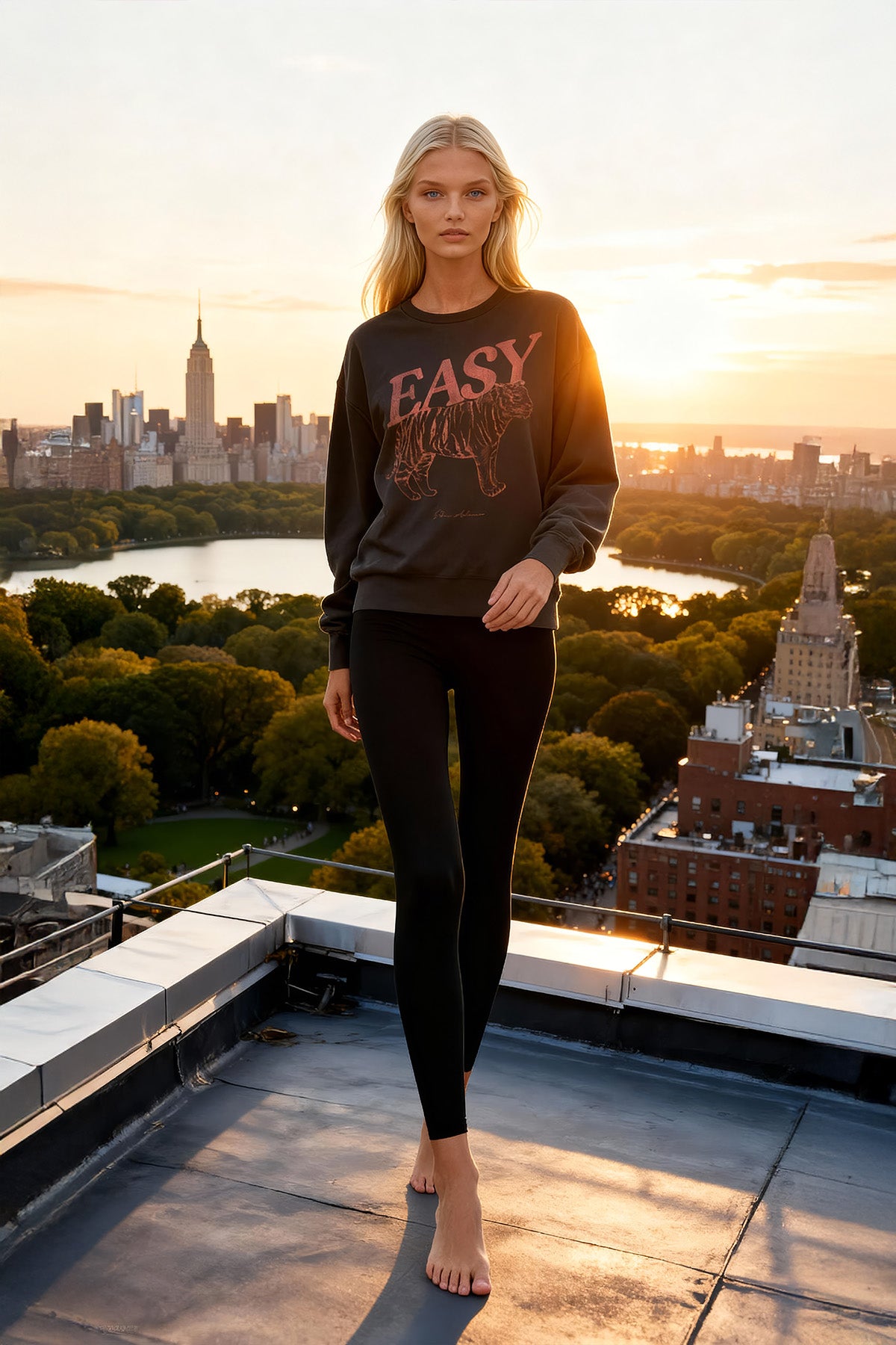 Eden Ashram Easy Tiger Faded Sweatshirt