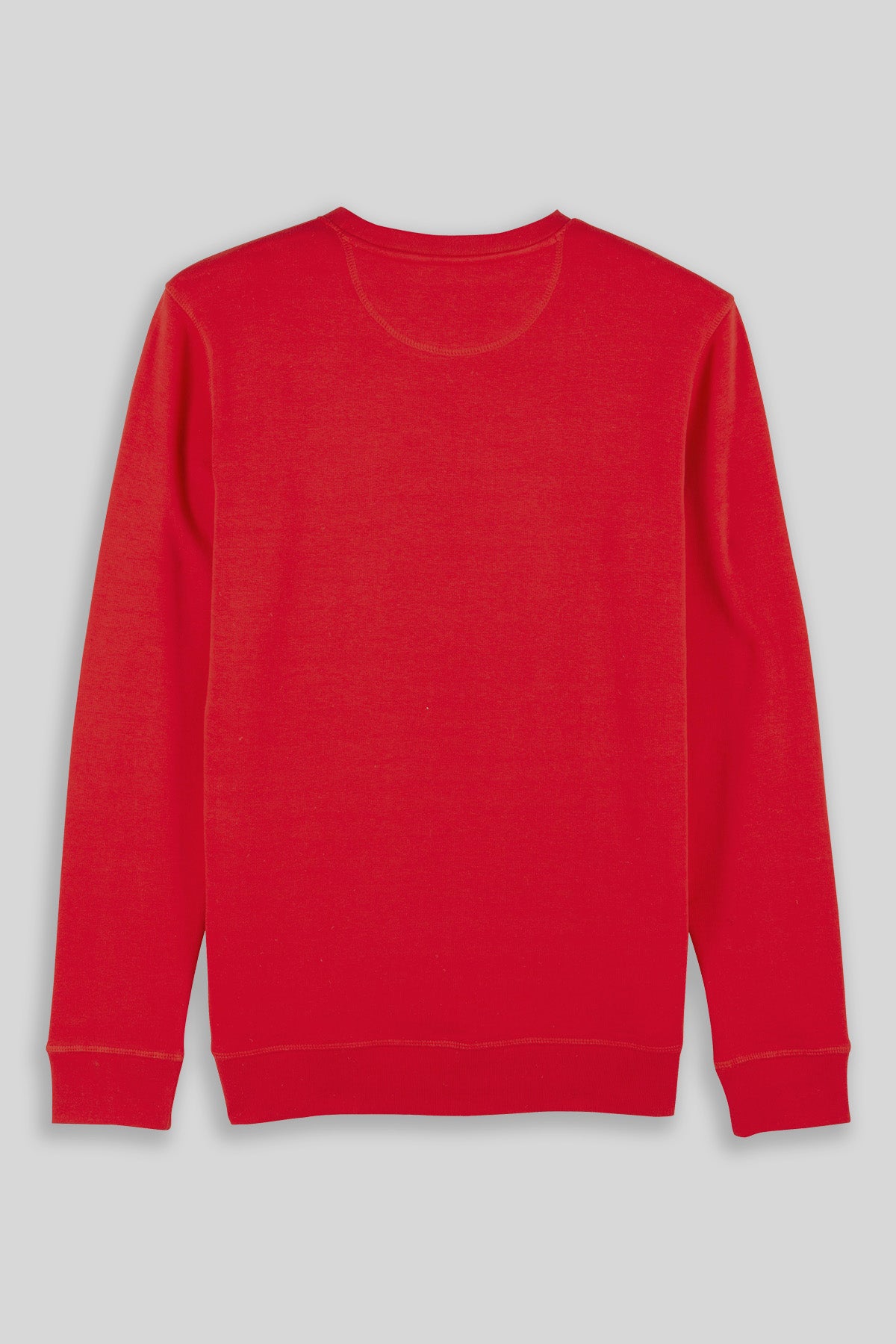 EDEN ASHRAM Yoga Punk Varsity Organic Sweatshirt - Red