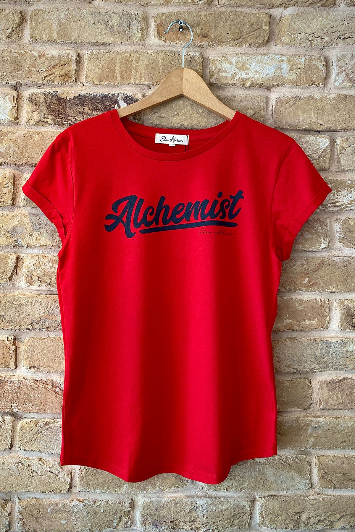 EDEN ASHRAM Alchemist Organic Rolled Sleeve T-Shirt